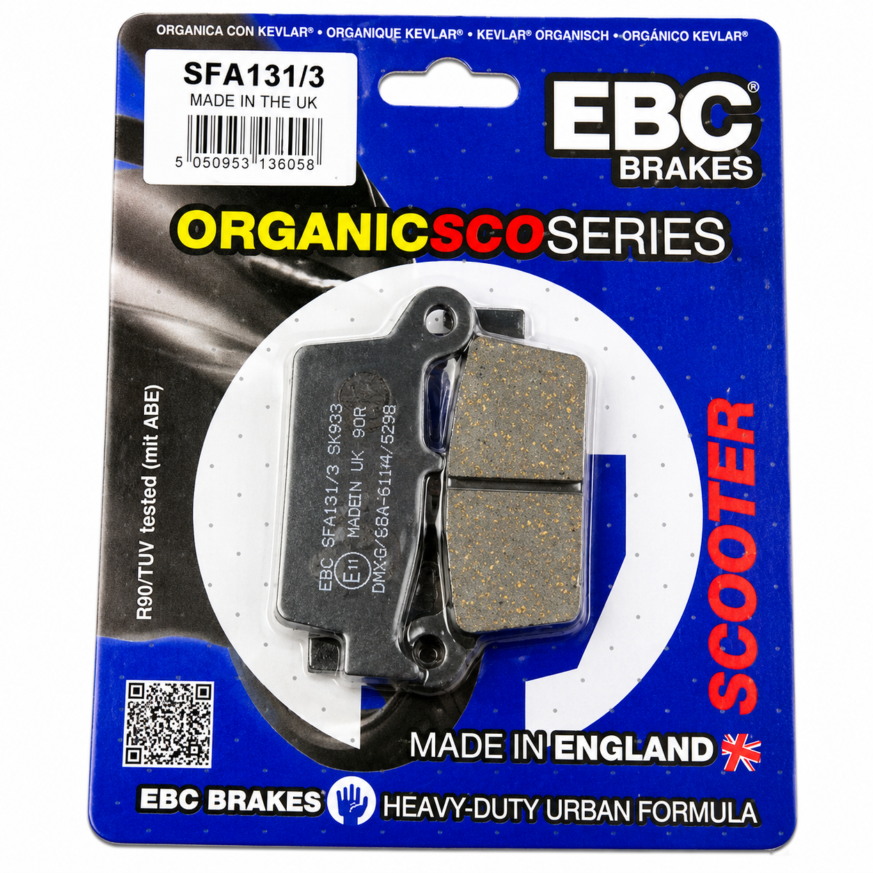 BRAKE PADS HONDA EBC SFA131/3 image 1
