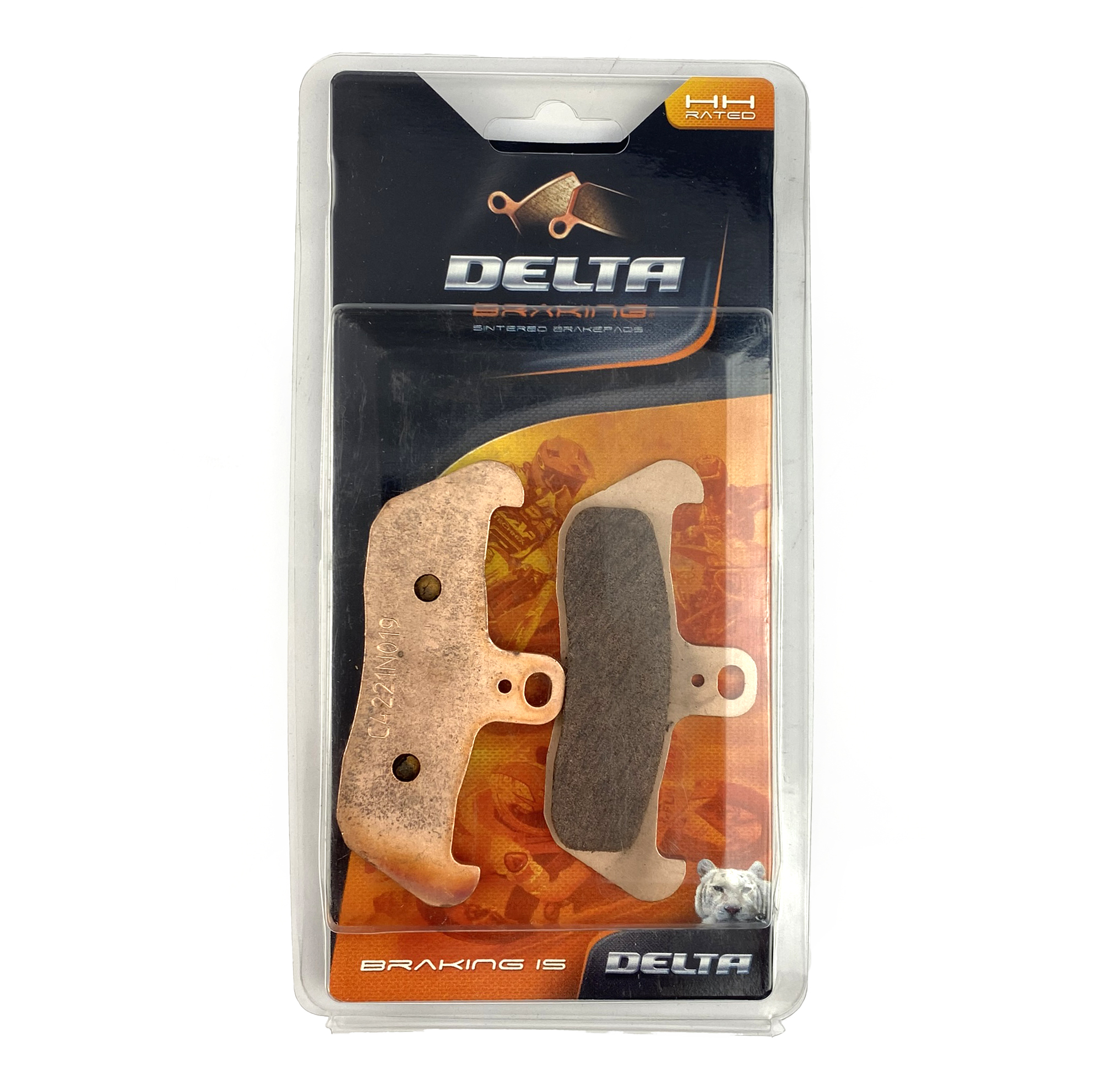 BRAKE PADS SINTERED METAL HS, DELTA MX-N HIGH FRICTION, MADE BY DELTA DB2190.OR-N thumbnail 3