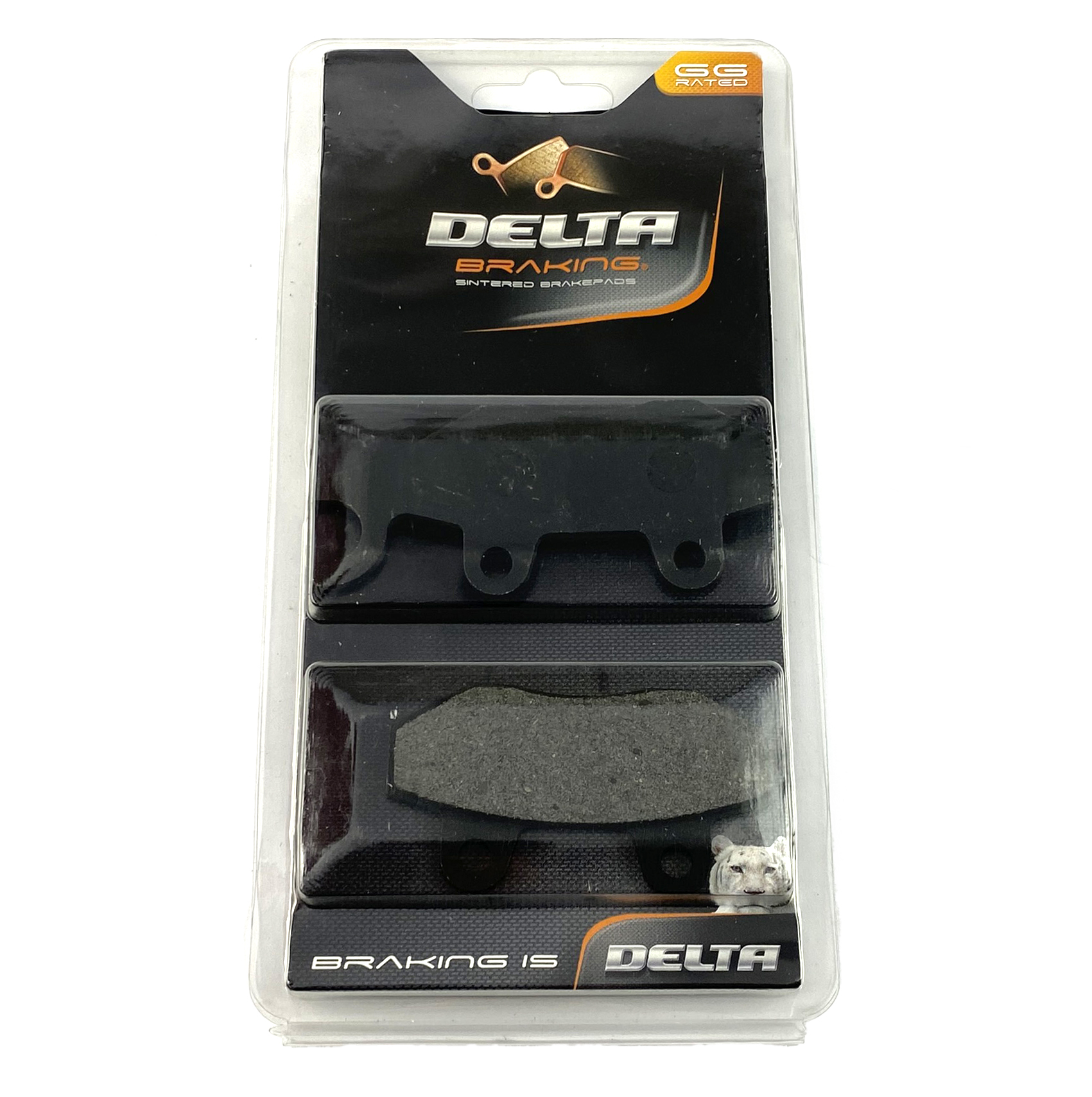 BRAKE PADS MINERAL ORGANIC M, MADE BY DELTA DB2200-M thumbnail 2