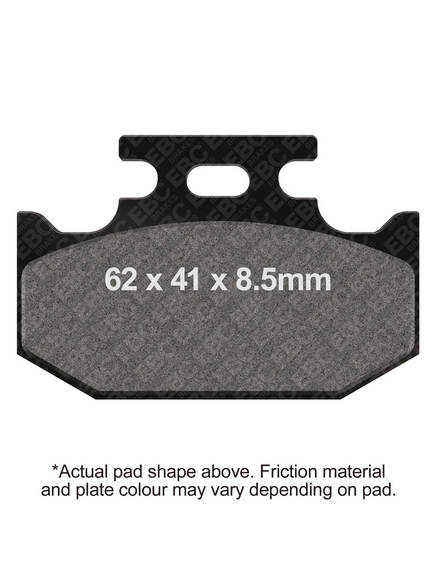 BRAKE PADS STD KAWASAKI SUZUKI YAMAHA EBC FA152 thumbnail 2