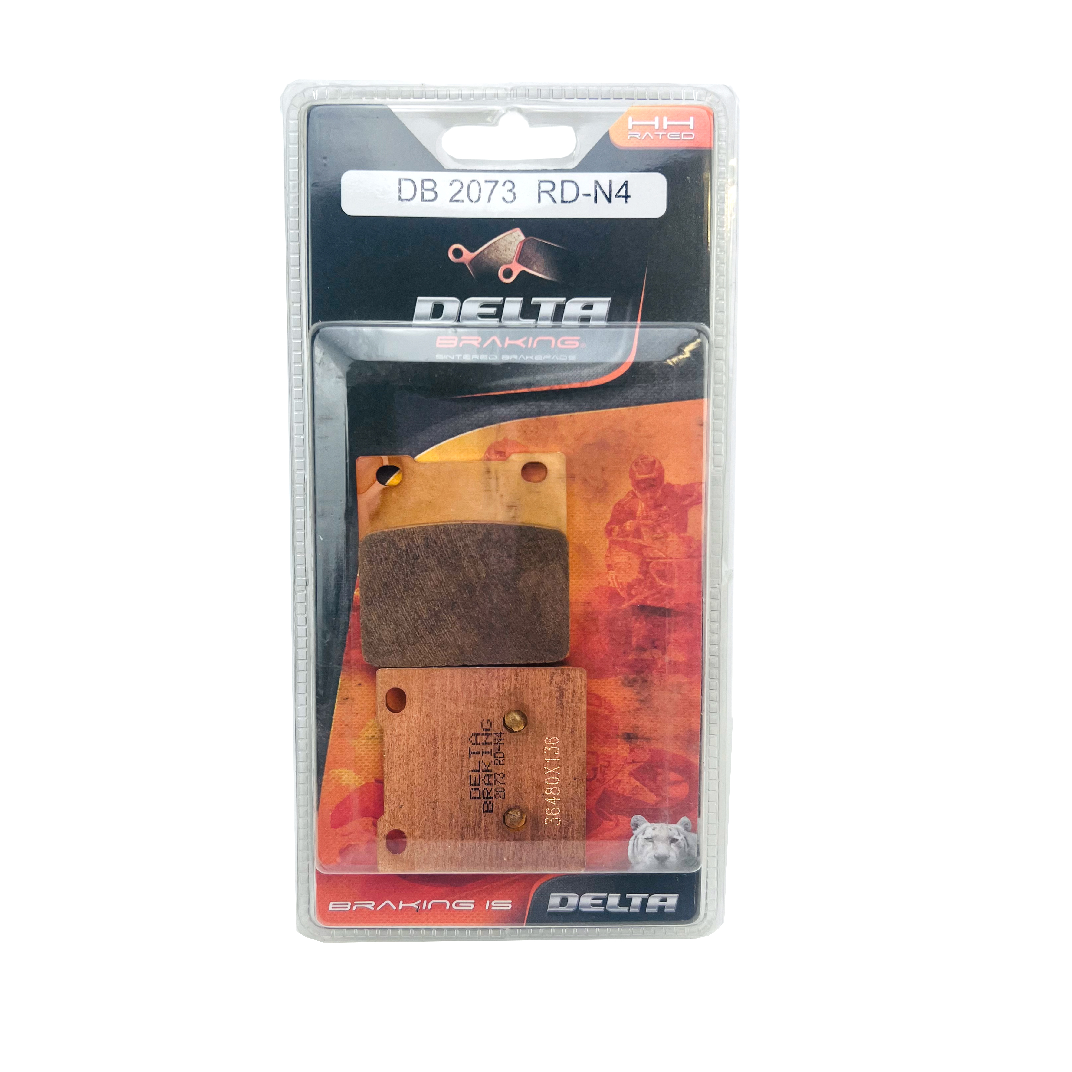 BRAKE PADS DELTA RDN4 SINTERED METAL DB2073 FA161 VD327/2 VD416) image 1