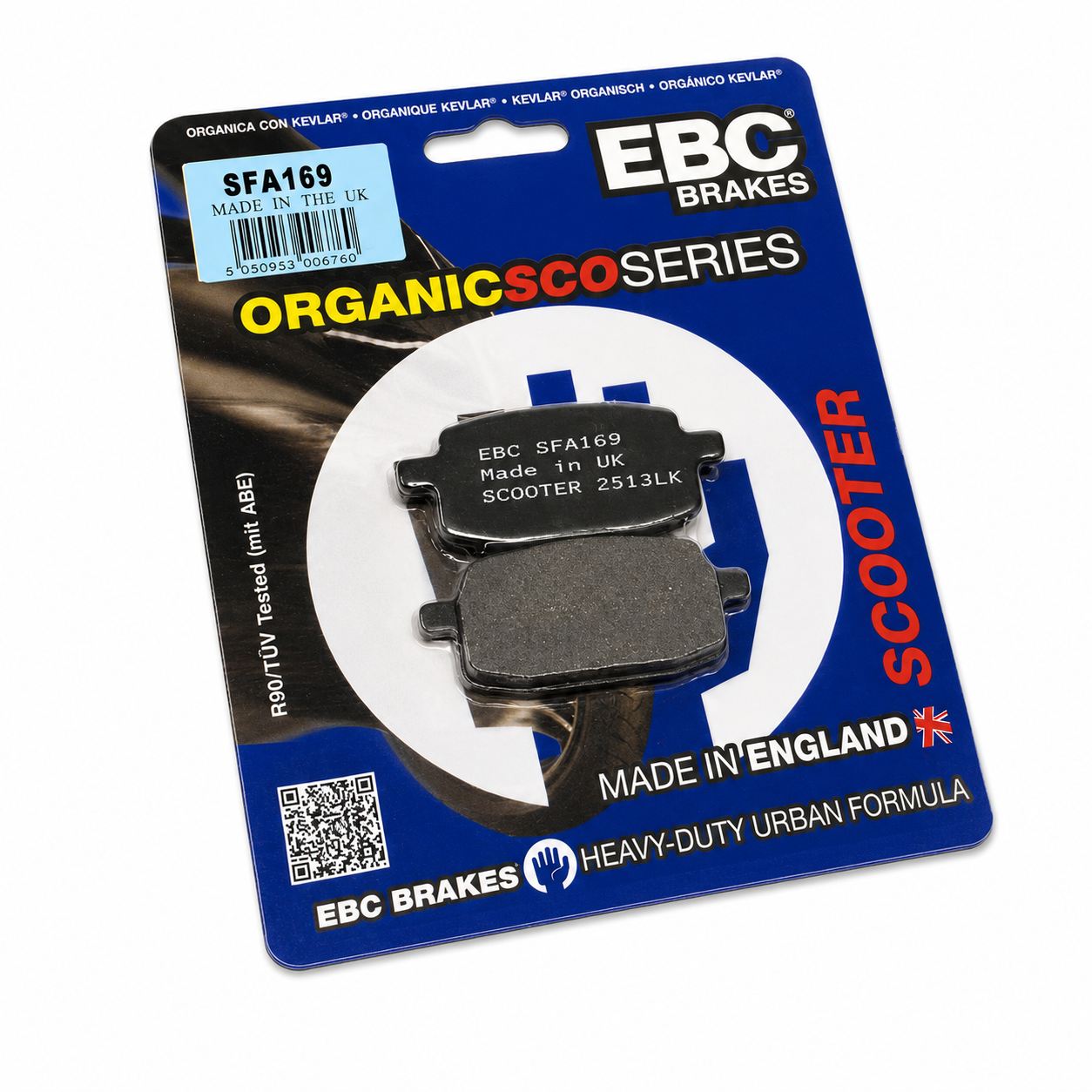 BRAKE PADS STD EBC SFA169 image 1