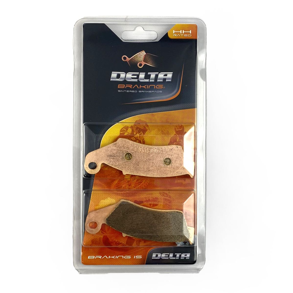 BRAKE PADS SINTERED METAL HD, DELTA BRAKING MX-D EXTREME, DB2230-D, BP023DDDB thumbnail 2