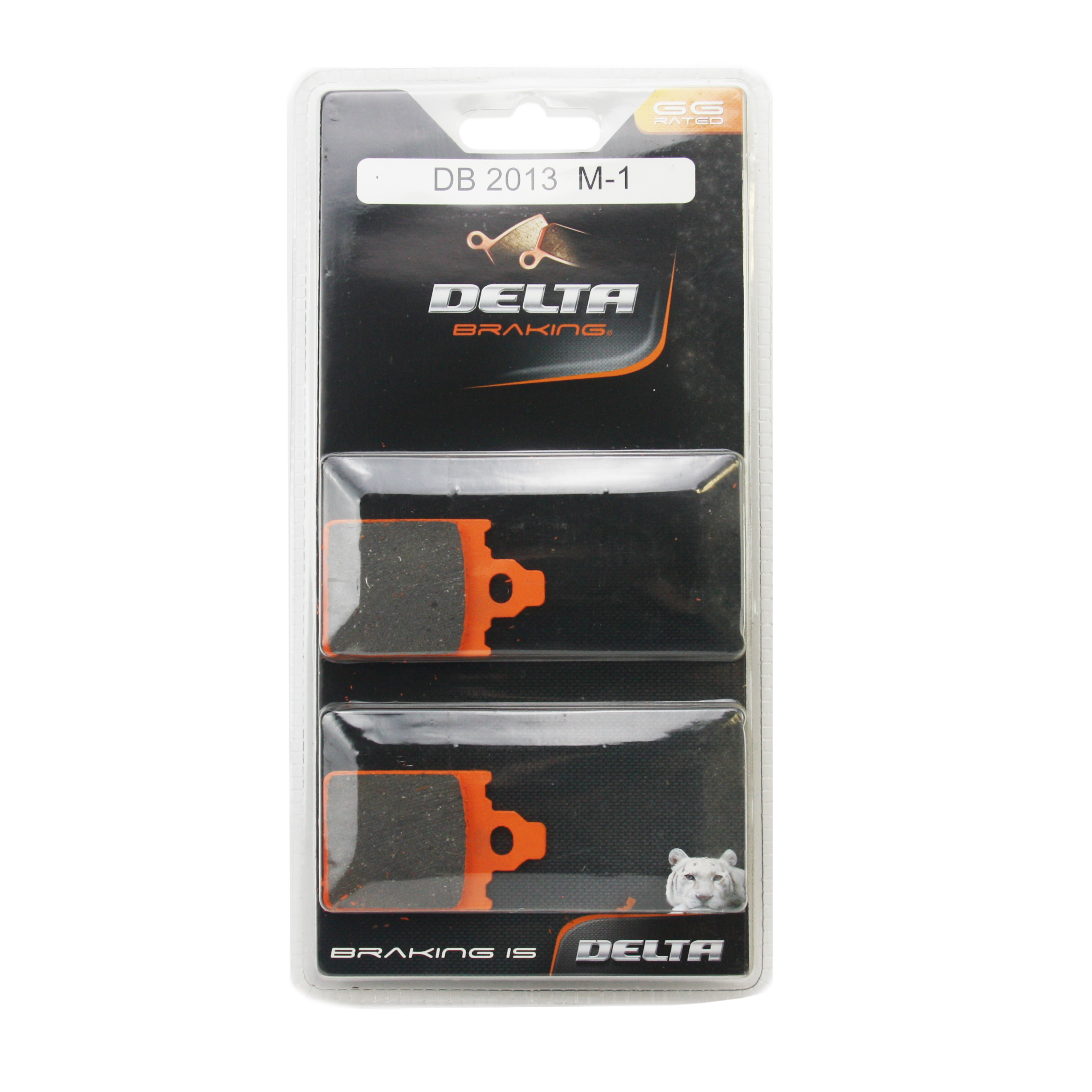 BRAKE PADS DELTA M1 ORGANIC PADS DB2013 FA186 FDB784 image 1