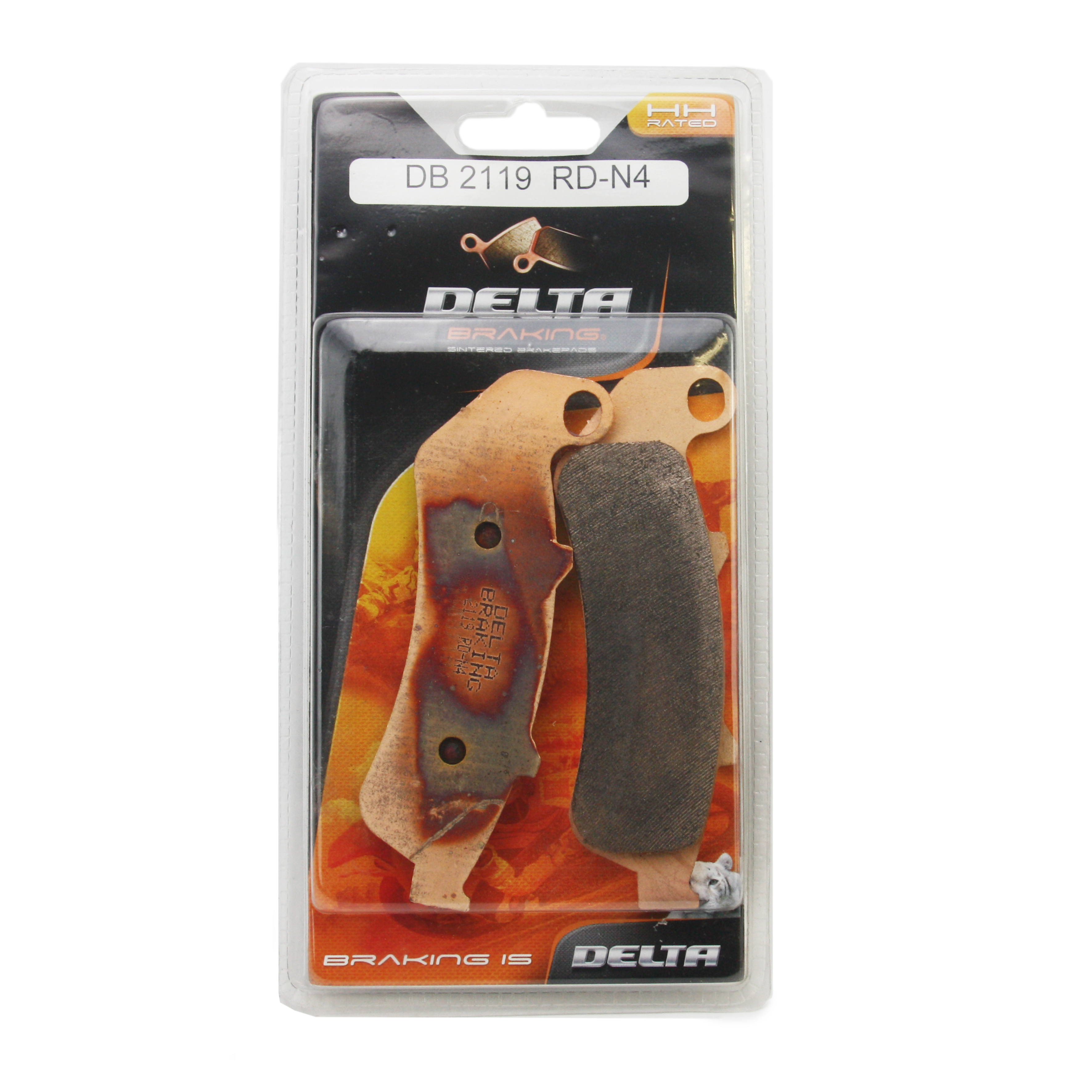 BRAKE PADS DELTA RDN4 SINTERED METAL DB2119 FA189 VD164 image 1