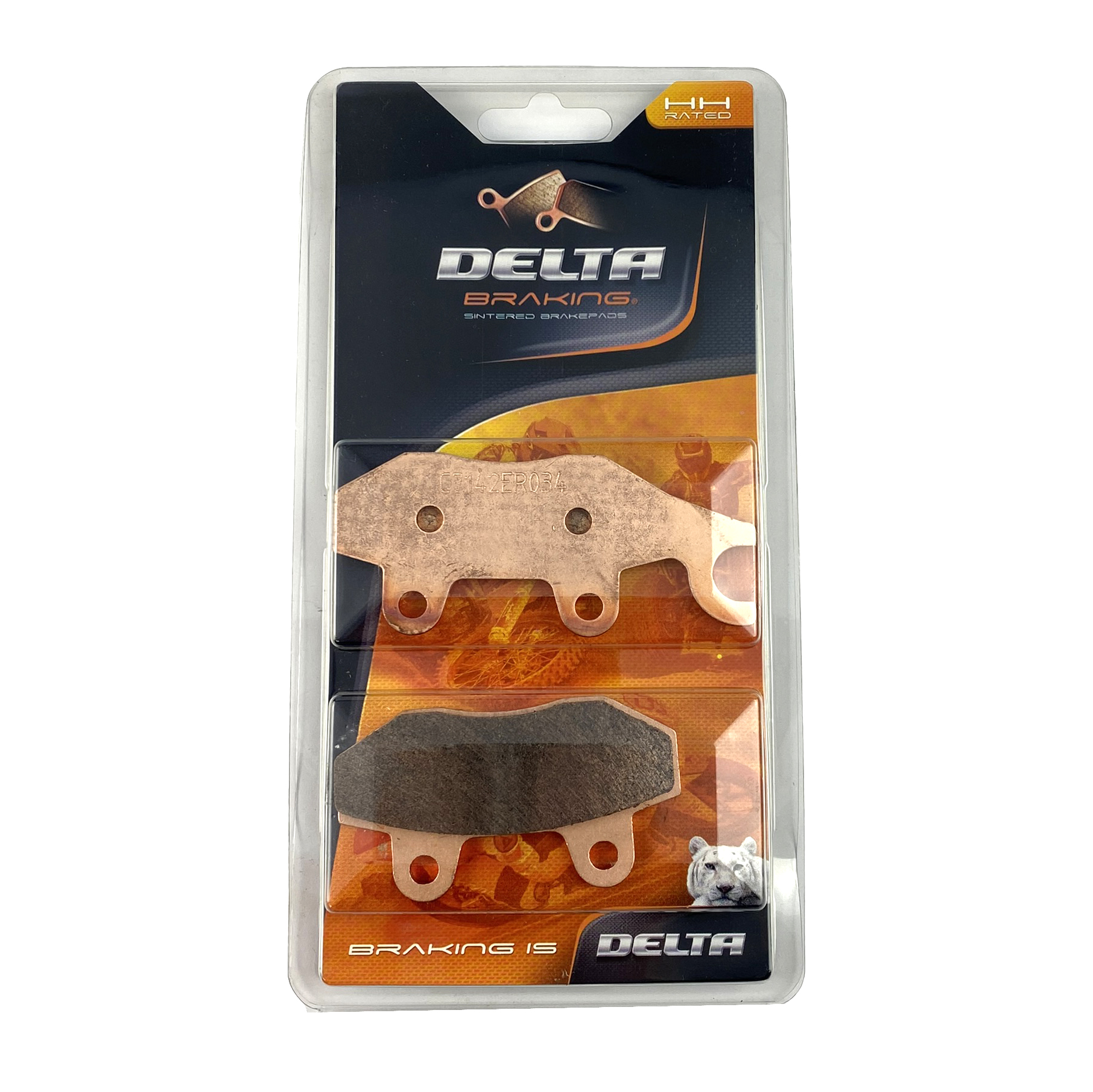 BRAKE PADS SINTERED METAL RD-ER, DELTA DB2340 RD-ER, [FA197HH] thumbnail 2