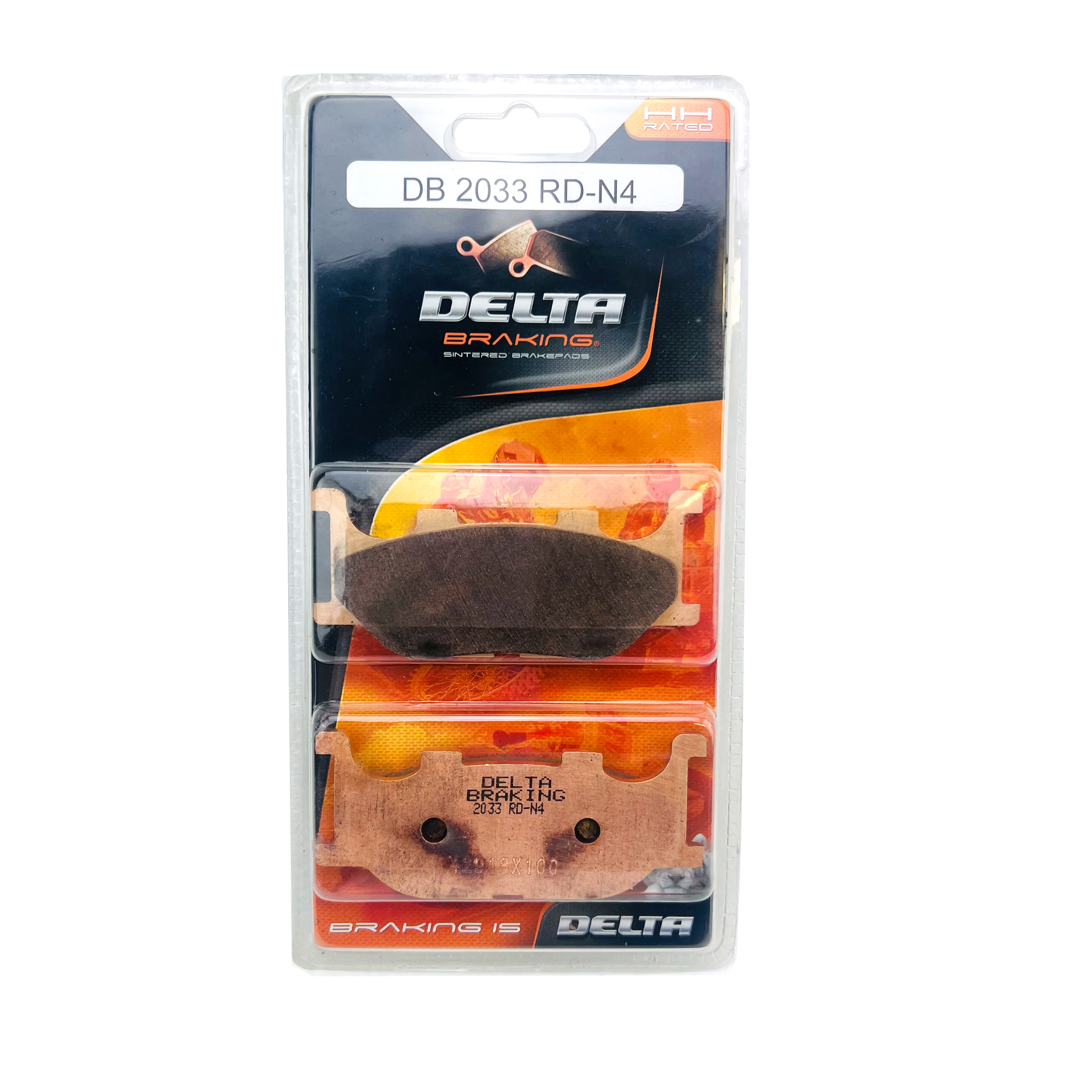 BRAKE PADS SINTERED METAL N4, DELTA BRAKING, DB2033 HIGH FRICTION FA425 image 1
