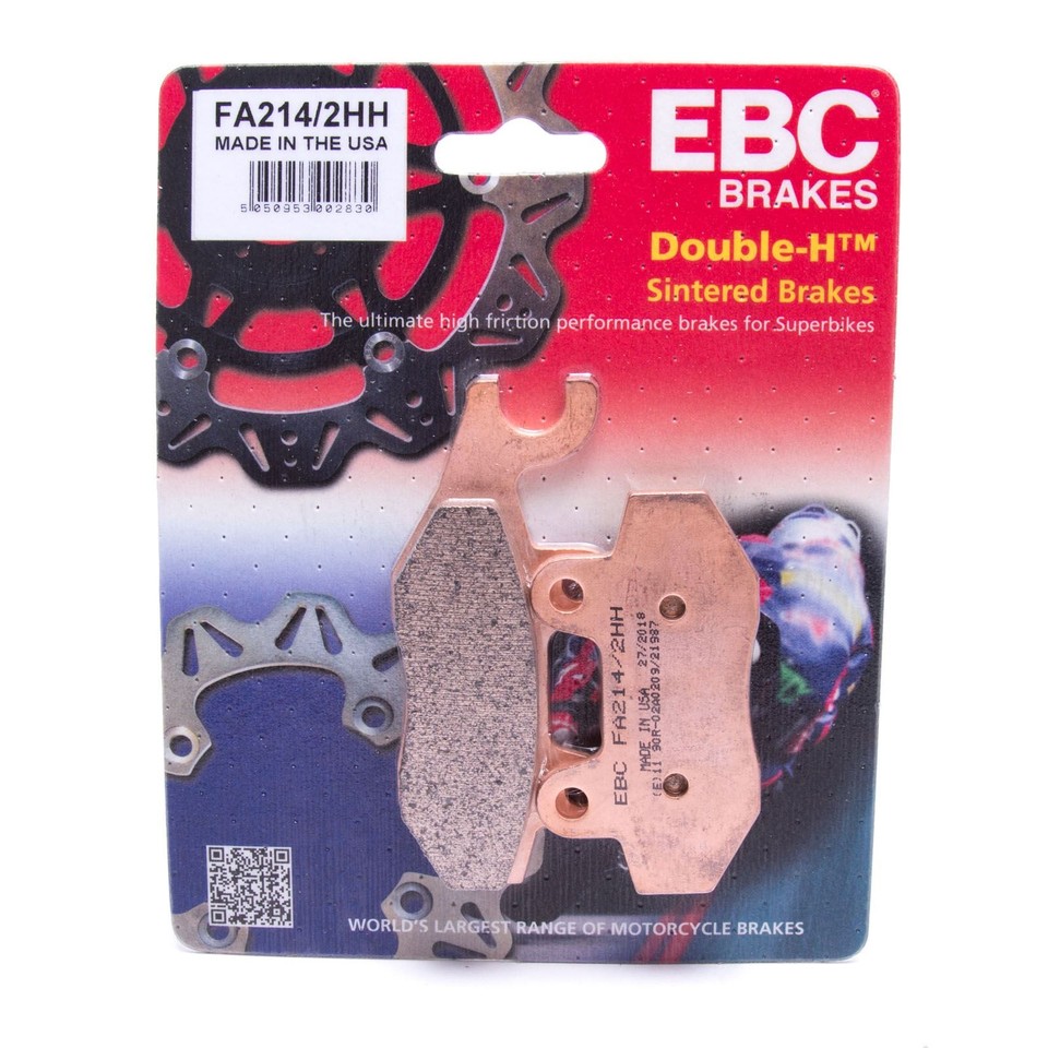BRAKE PADS TRIUMPH HINCKLEY EBC FA214/2HH image 1