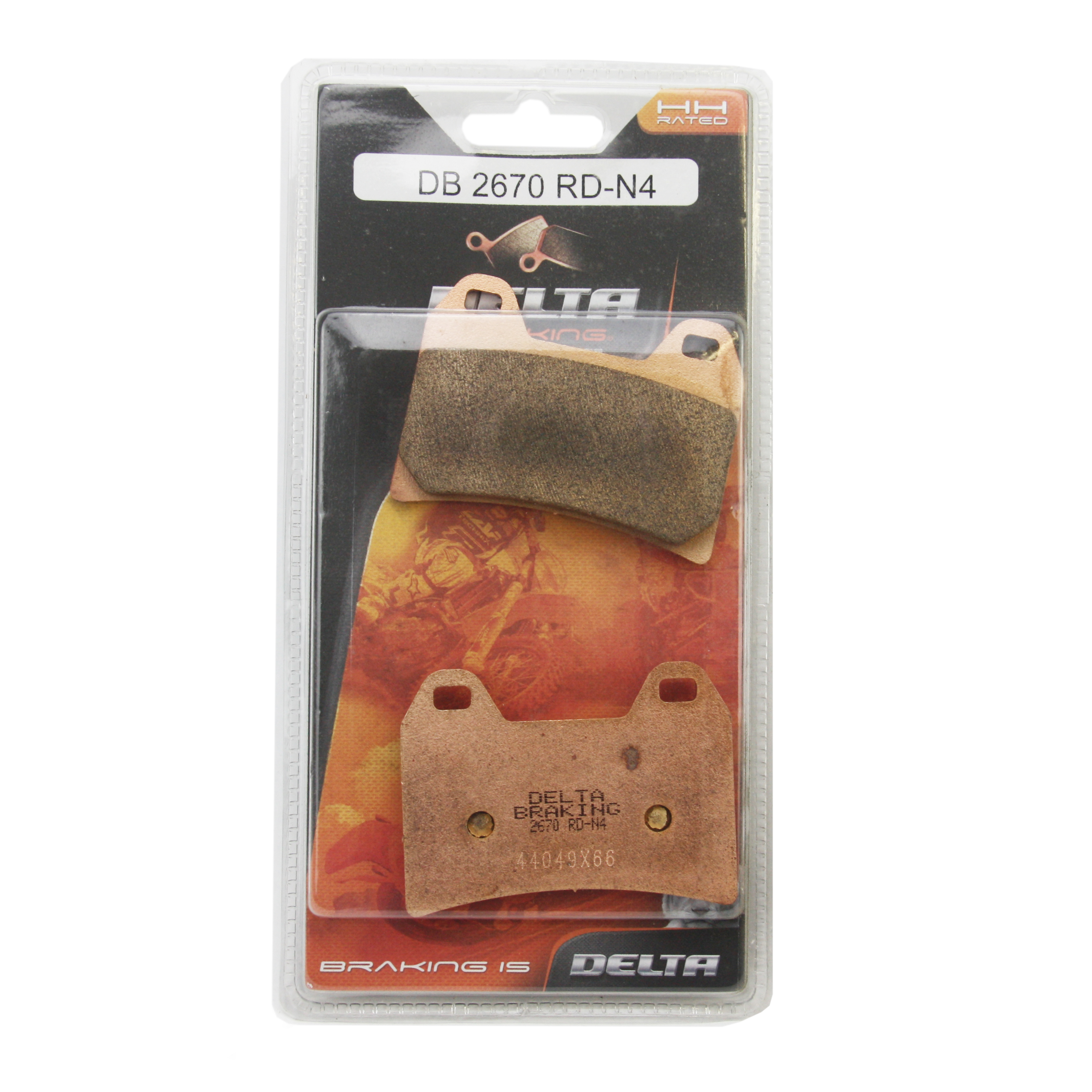 BRAKE PADS DELTA RDN4 SINTERED METAL DB2670 (FA244 VD262) image 1