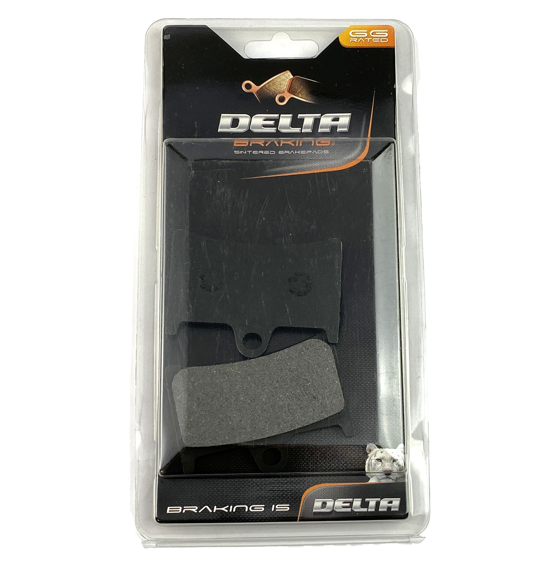 BRAKE PADS MINERAL ORGANIC M, DELTA BRAKING, BP111M01F DB2045-M, SFA252 thumbnail 2