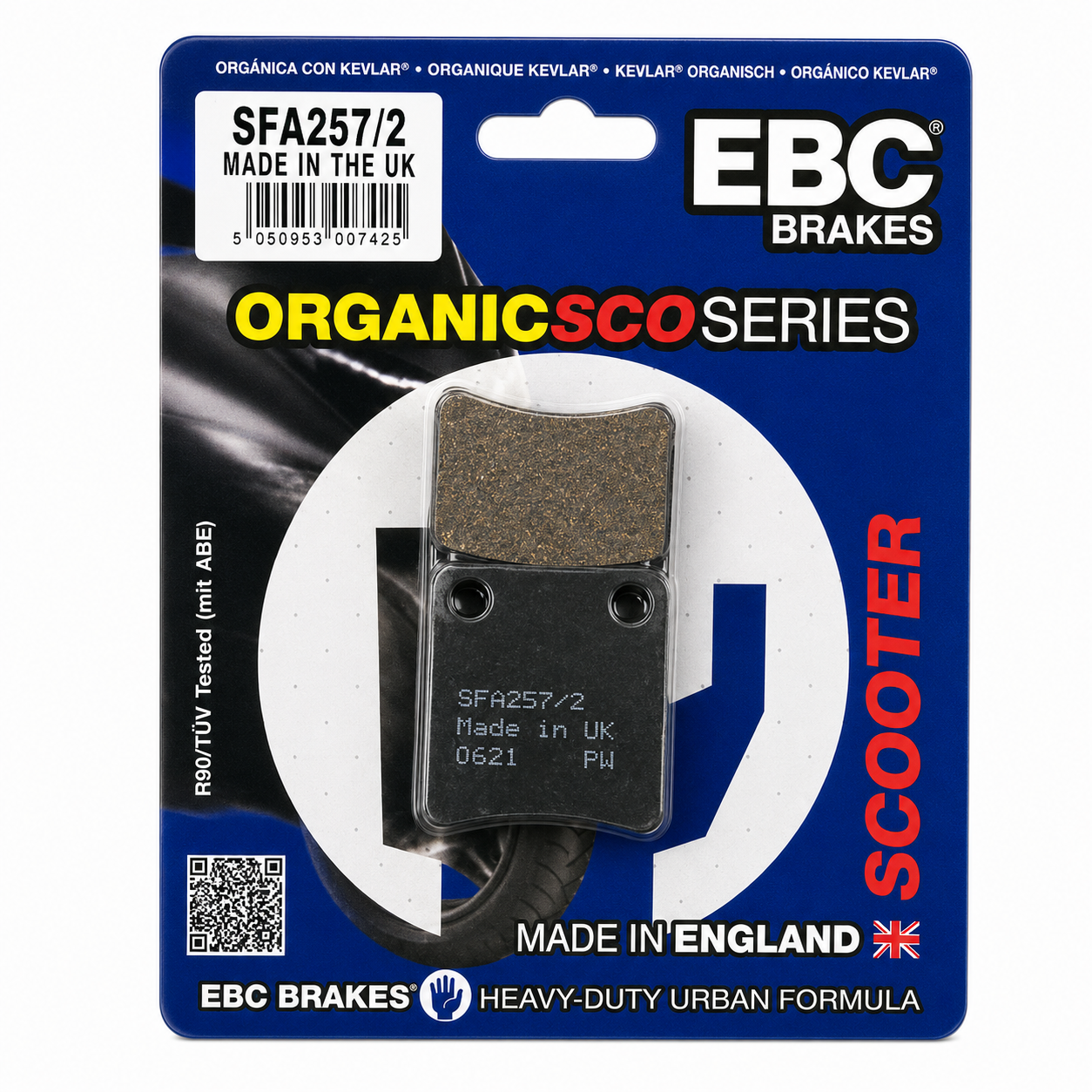BRAKE PADS BMW HONDA PIAGGIO EBC SFA257/2