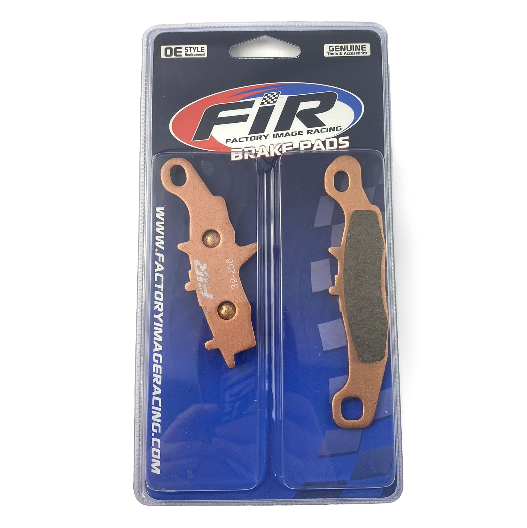BRAKE PADS SINTERED METAL HS, MX-N HIGH FRICTION, 39-258.H.ORO, DB2260-N thumbnail 3