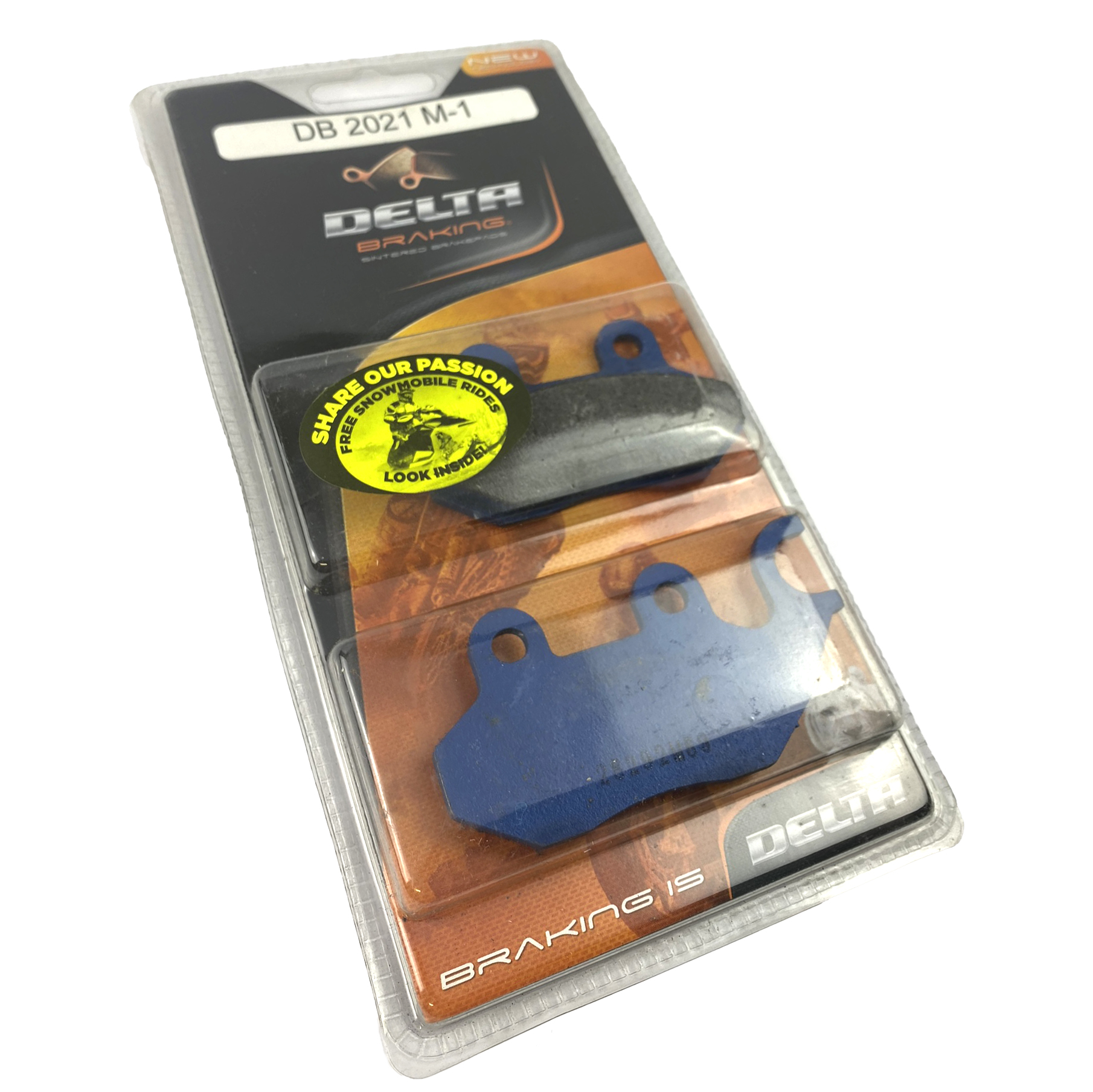 BRAKE PADS SEMI-METALLIC SM, Delta DB2021.SM thumbnail 2