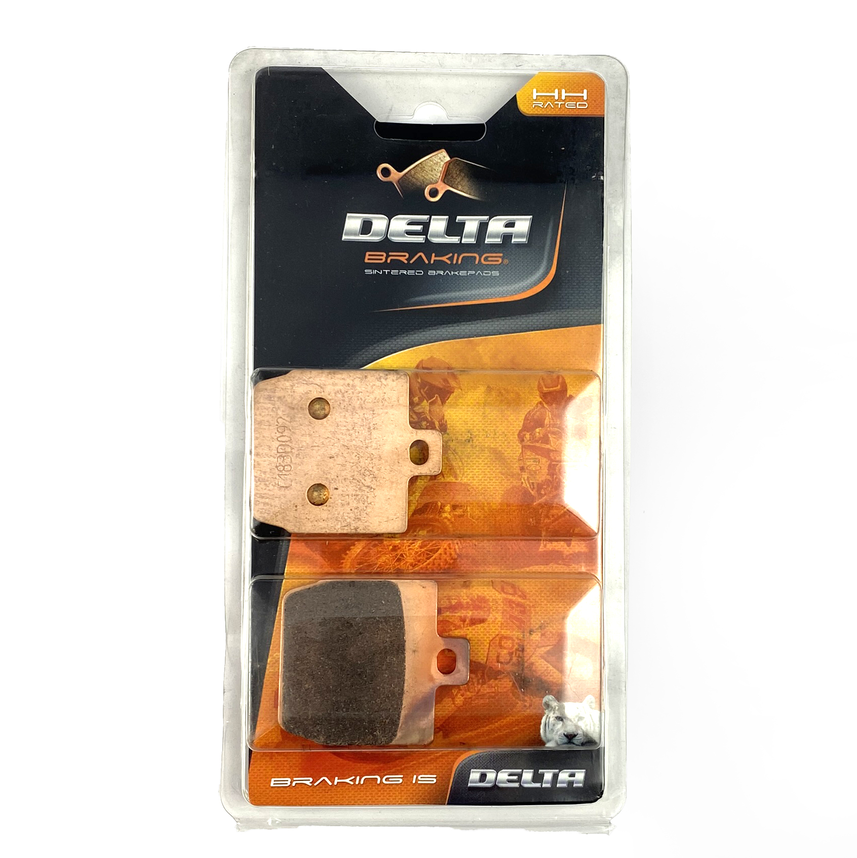 BRAKE PADS SINTERED METAL HARD, DELTA BRAKING, 39-268.H.ORO thumbnail 2