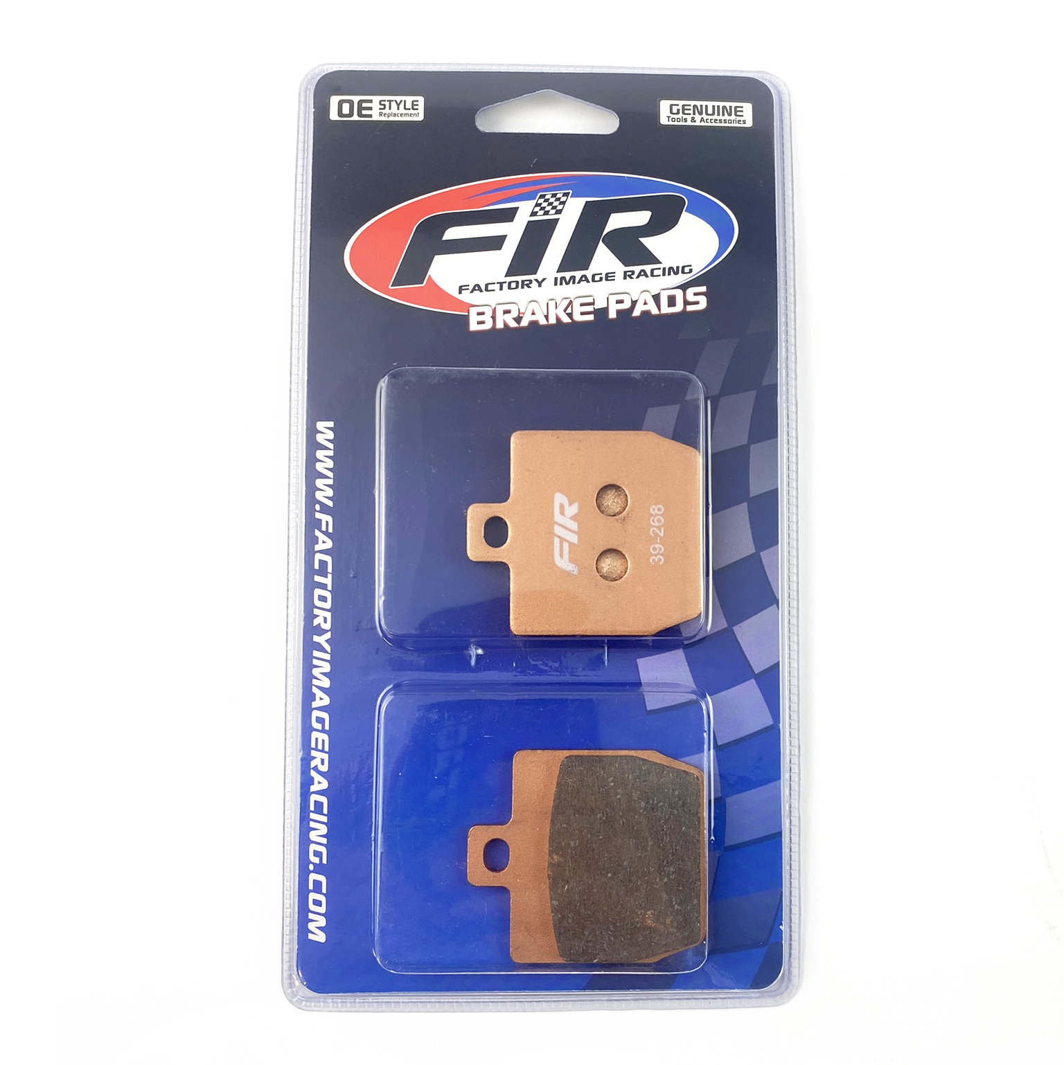 BRAKE PADS SINTERED METAL HARD 39-268.H.ORO thumbnail 3