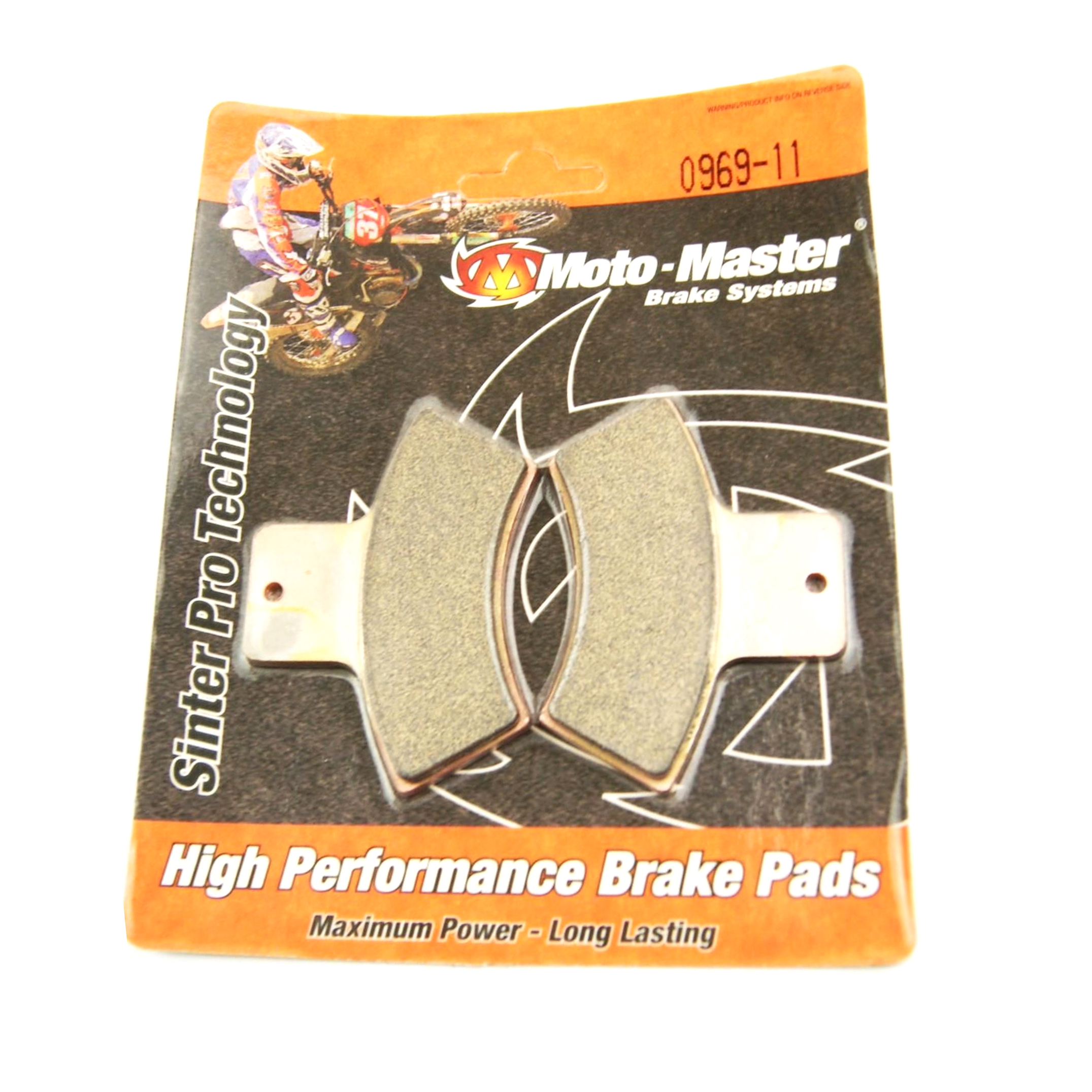 BRAKE PADS MOTO-MASTER 096911 image 1