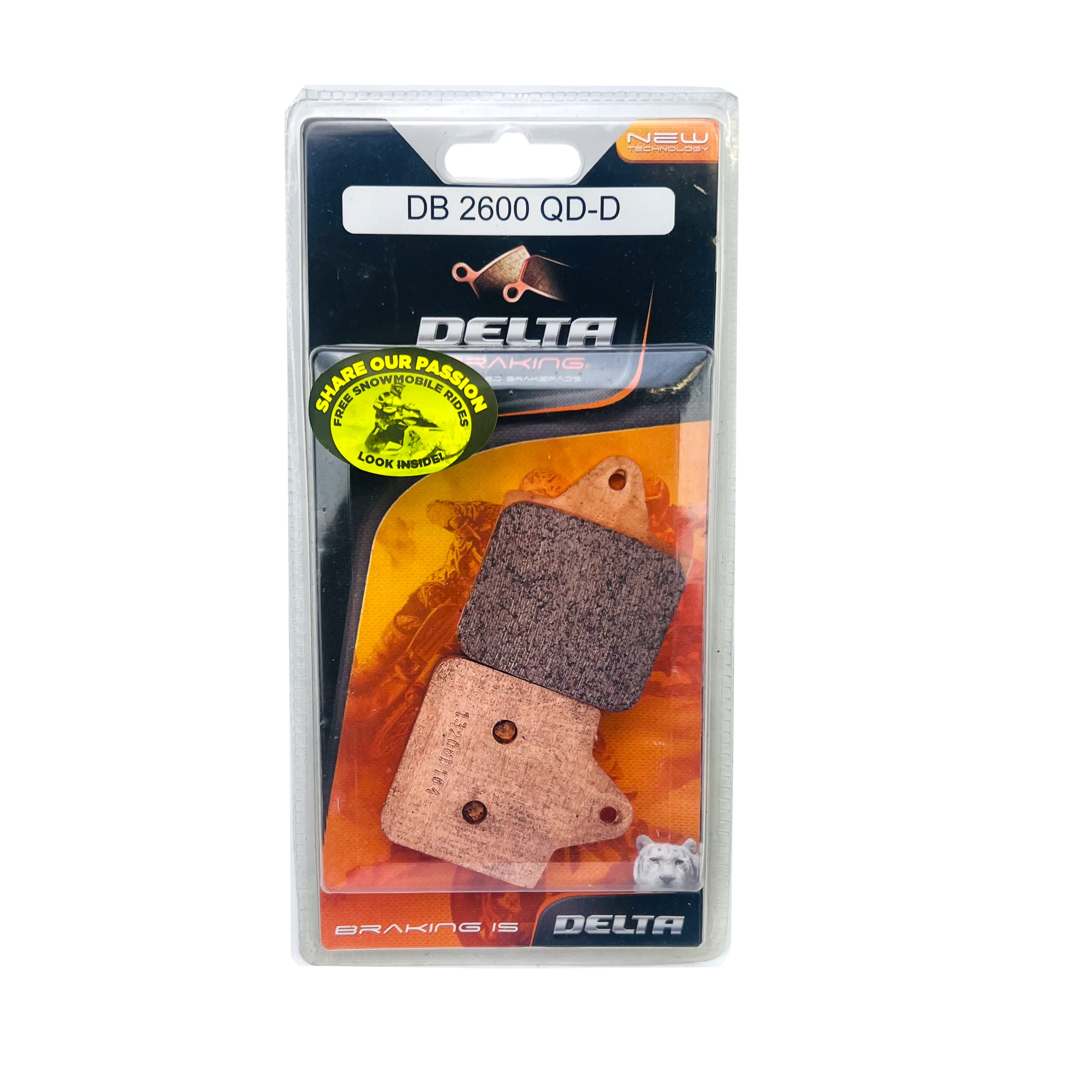 BRAKE PADS DELTA ORD(QDD) OFF ROAD PADS DB2600 (FA273) image 1
