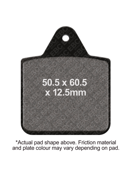 BRAKE PADS SINTERED EBC FA273R thumbnail 2