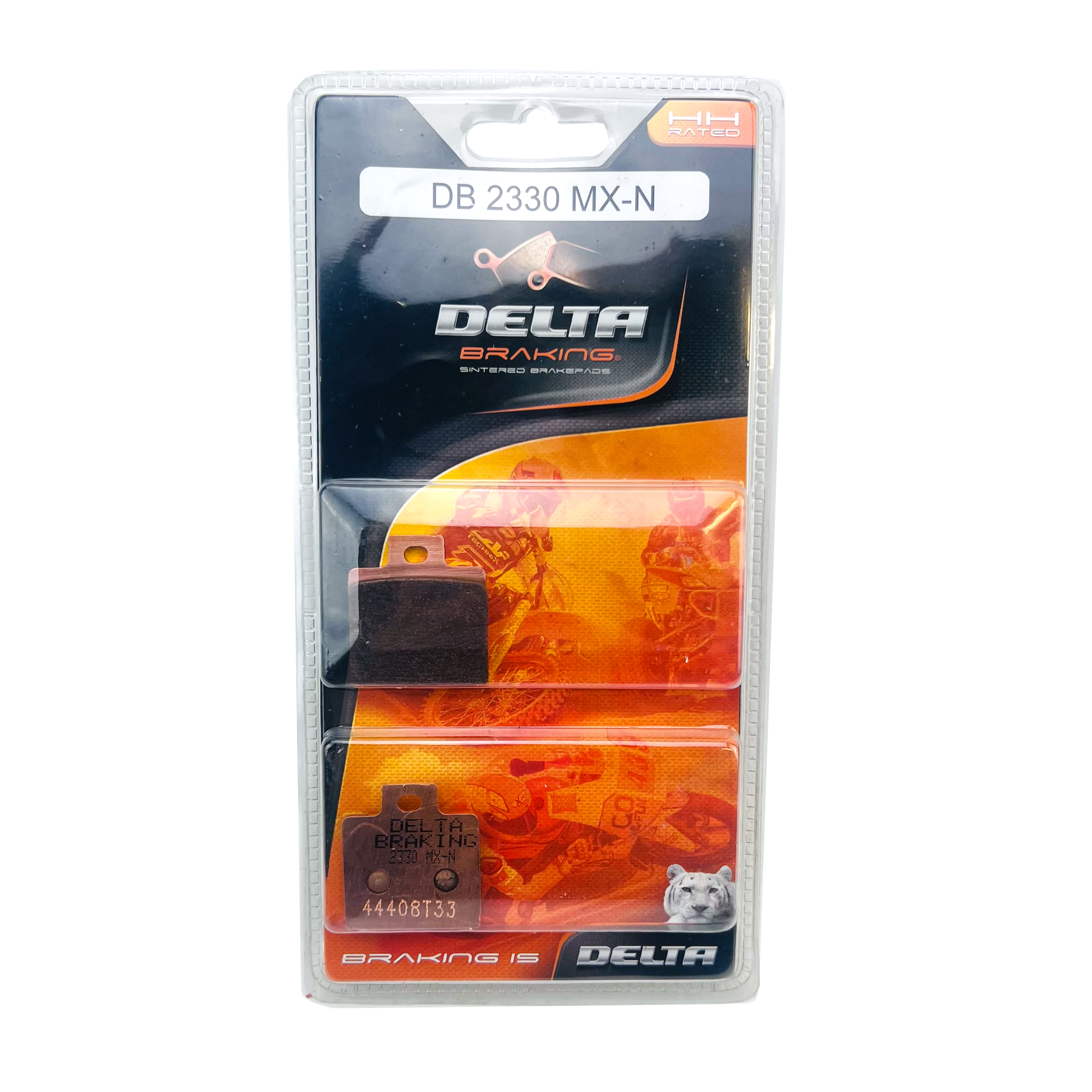 BRAKE PADS DELTA ORN(MXN) SINTERED METAL OFF ROAD PADS DB2330 (FA282) image 1