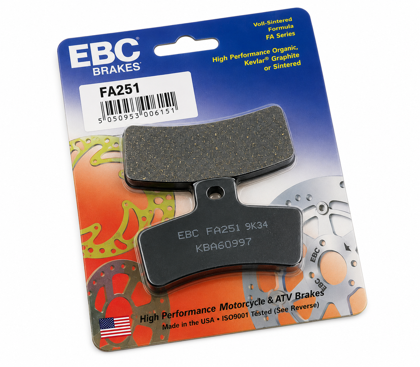 BRAKE PADS GASGAS EBC FA291 image 1