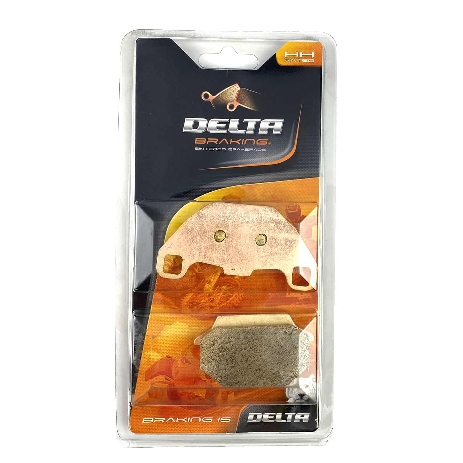 BRAKE PADS SINTERED METAL HD, DELTA QD-D EXTREME, DB2023 QD-D thumbnail 2
