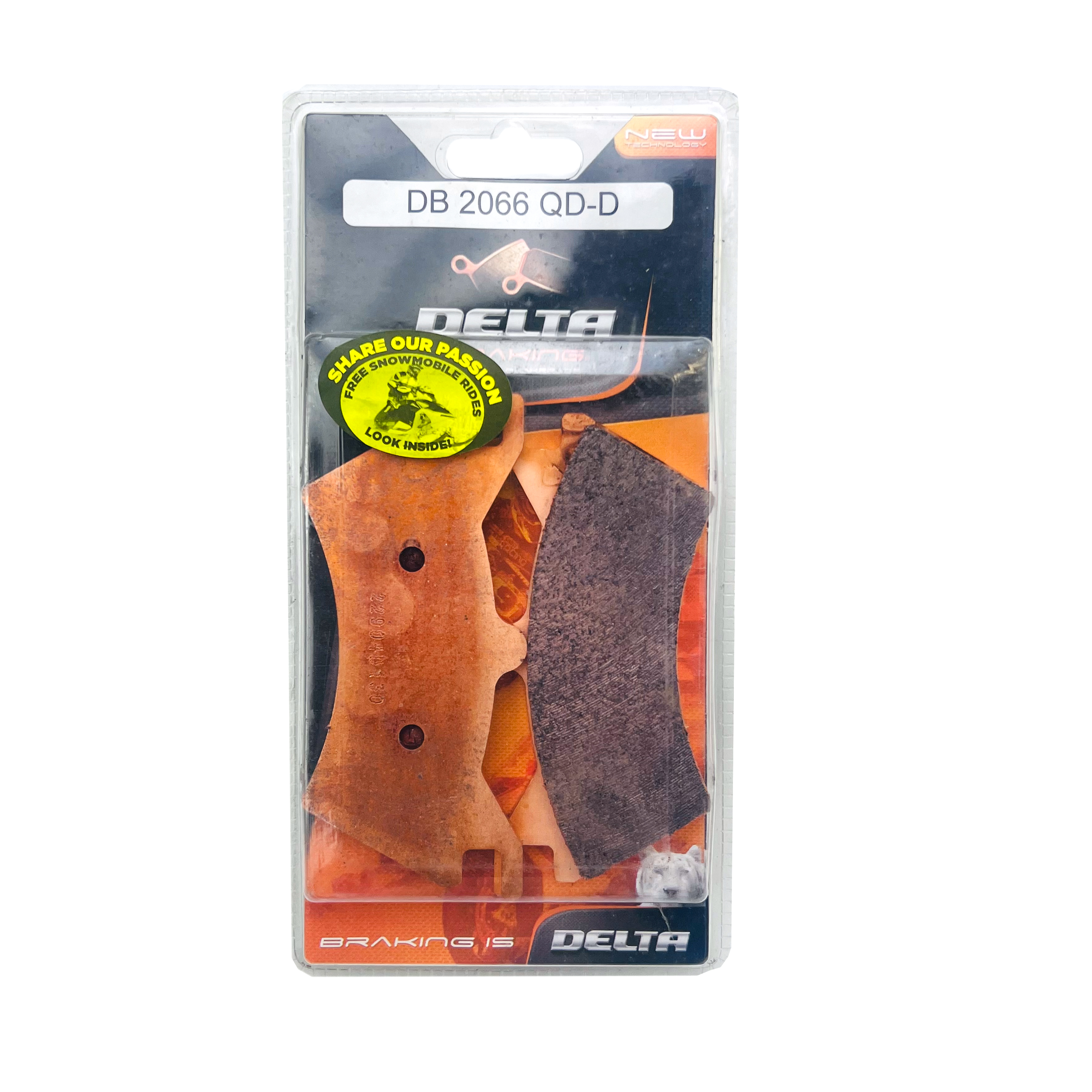 BRAKE PADS DELTA ORD(QDD) OFF ROAD PADS DB2066 (FA313 VD973) image 1
