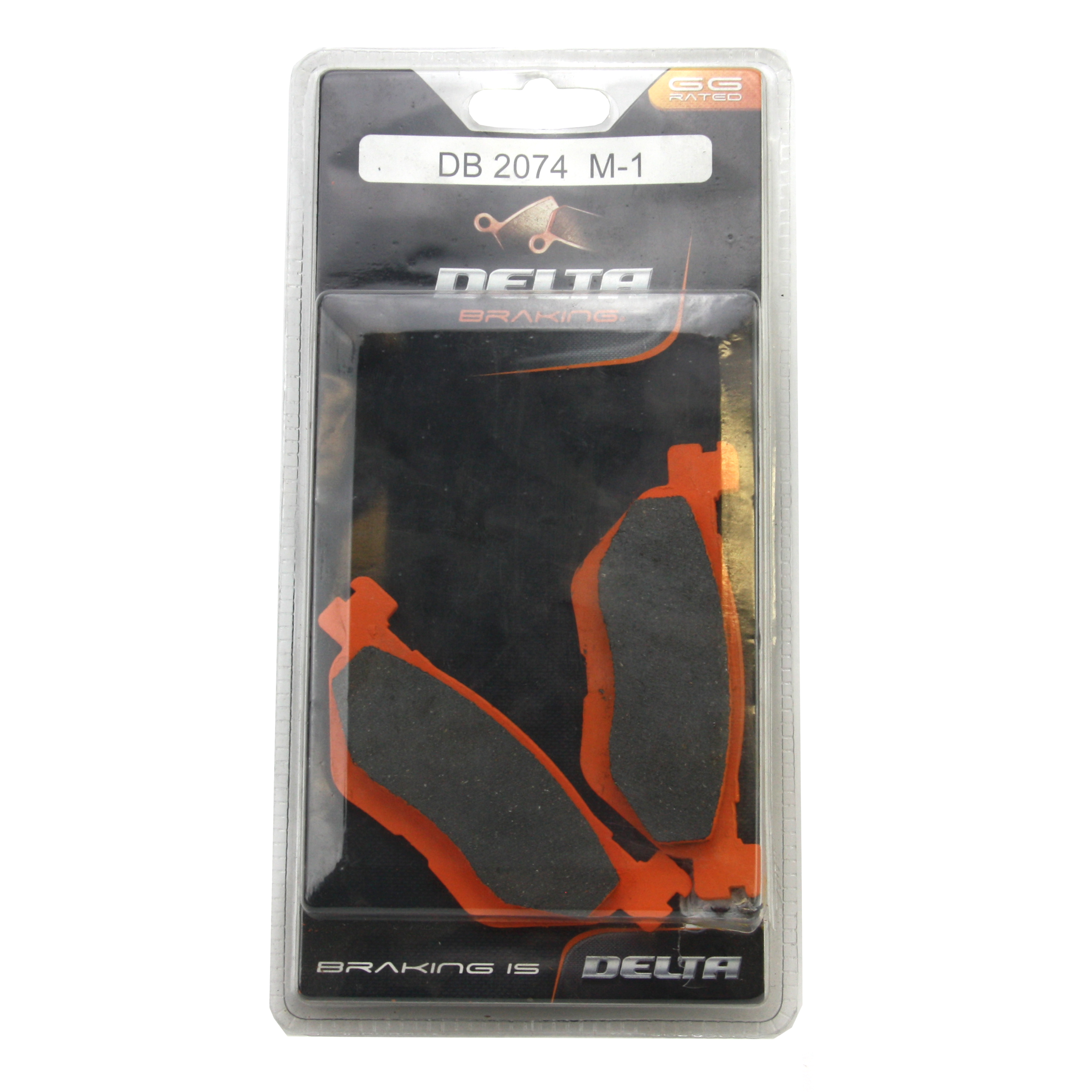 BRAKE PADS DELTA RDN4 SINTERED METAL DB2074 FA319 VD269 image 1