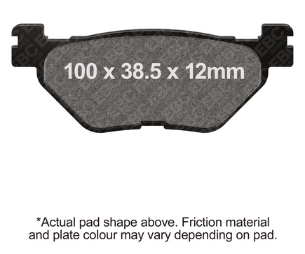 BRAKE PADS YAMAHA EBC SFA319 thumbnail 2