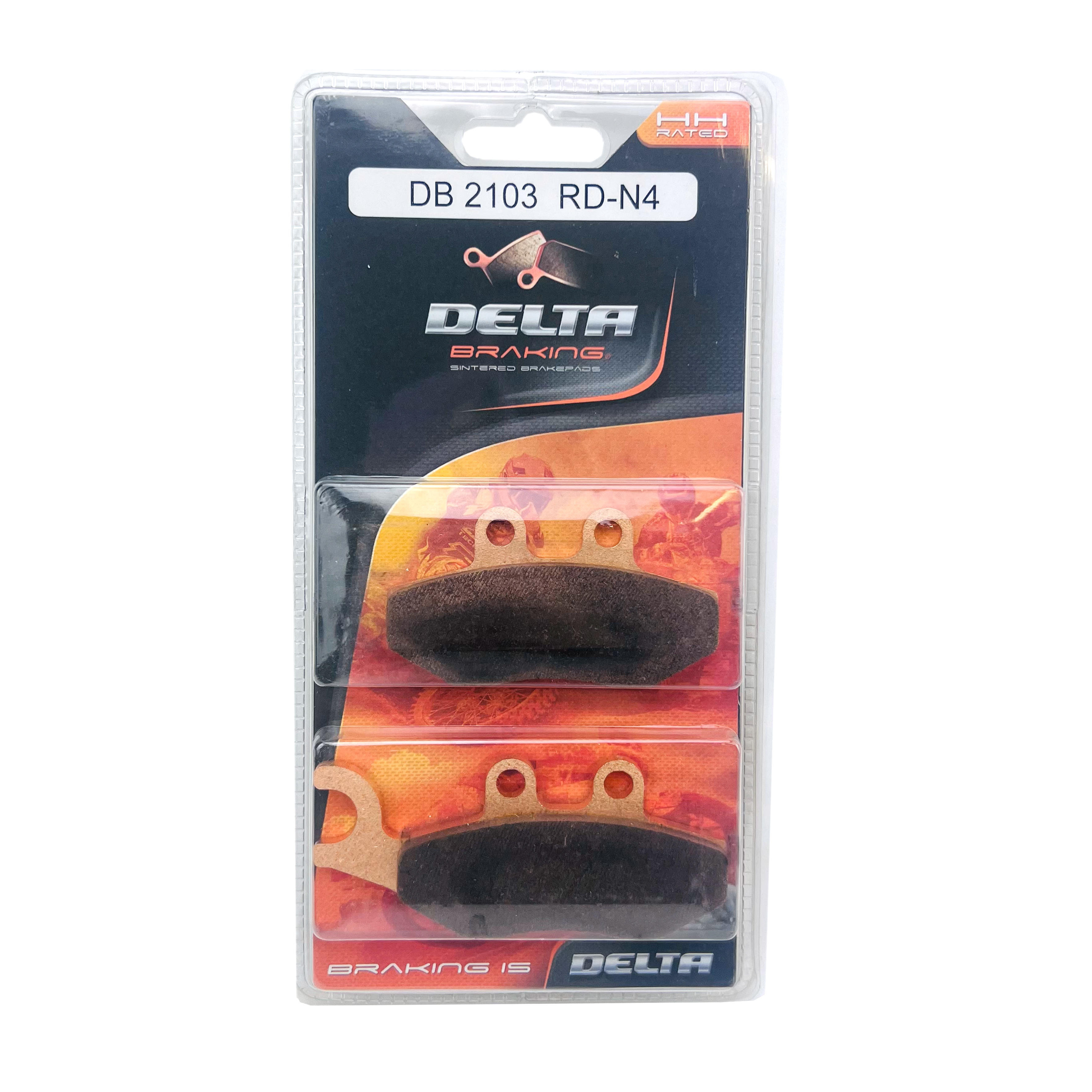 BRAKE PADS DELTA RDN4 SINTERED METAL DB2103 FA353 VD983 image 1