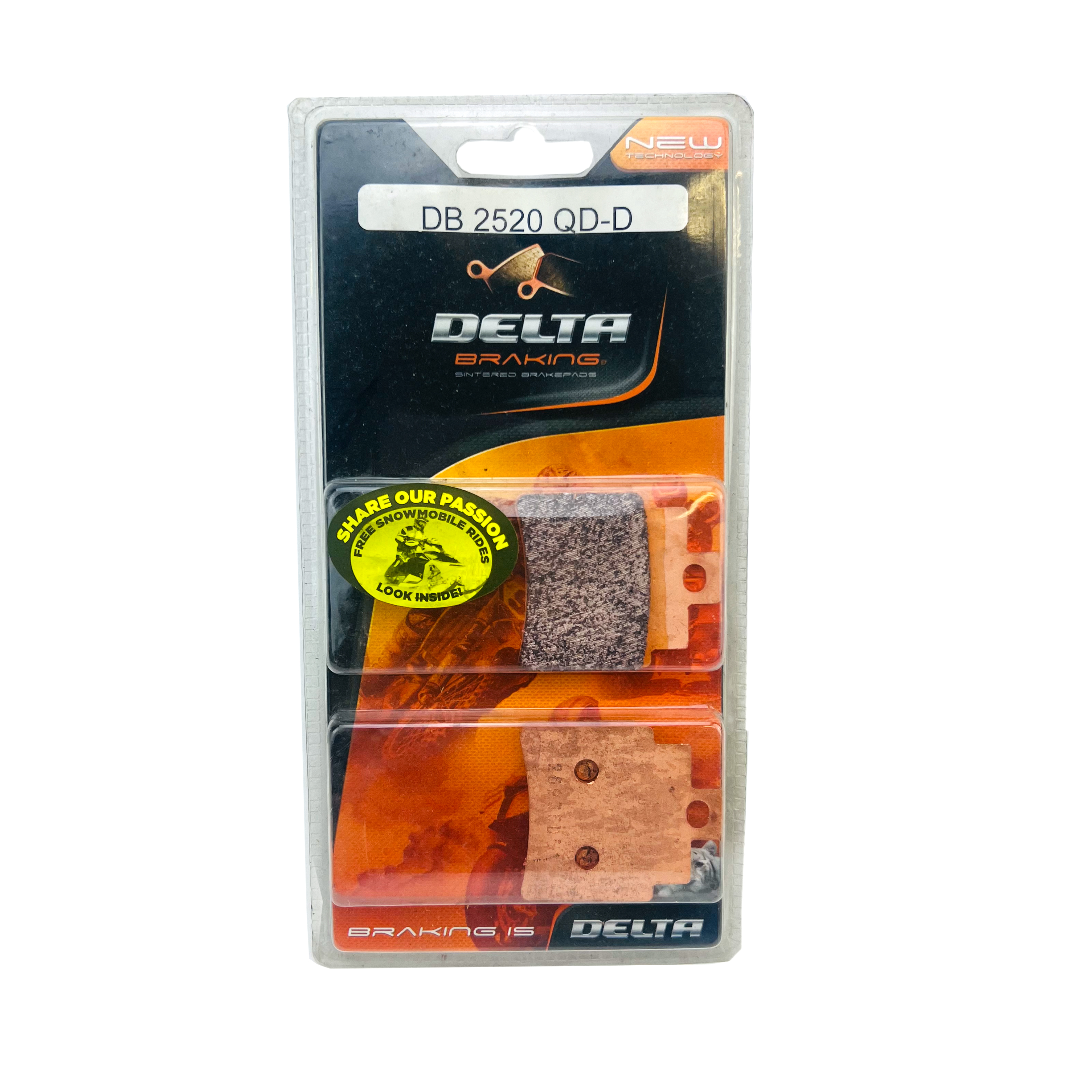 BRAKE PADS DELTA ORD(QDD) OFF ROAD PADS DB2520 (FA355 VD987) image 1