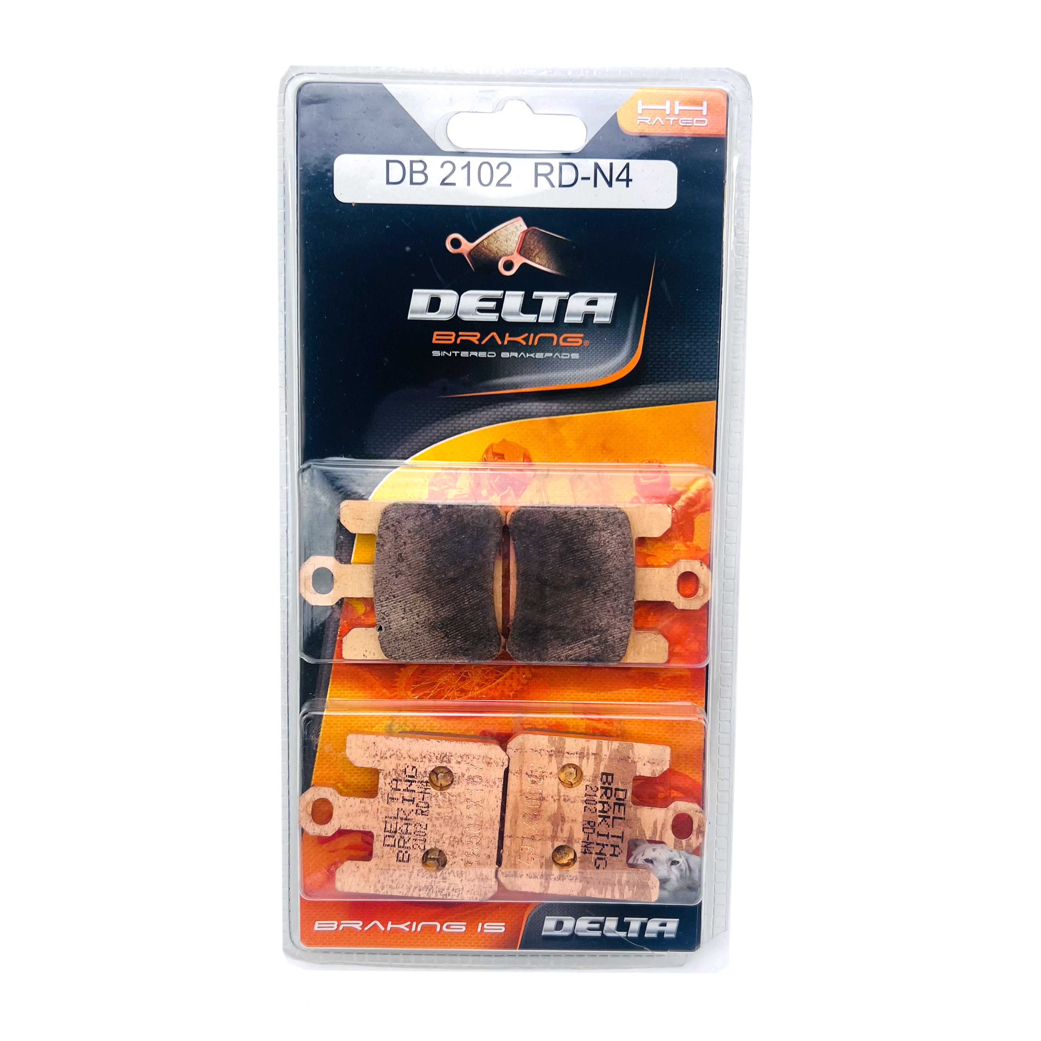 BRAKE PADS DELTA RDN4 SINTERED METAL DB2102 4pcs. FA369 VD354 image 1