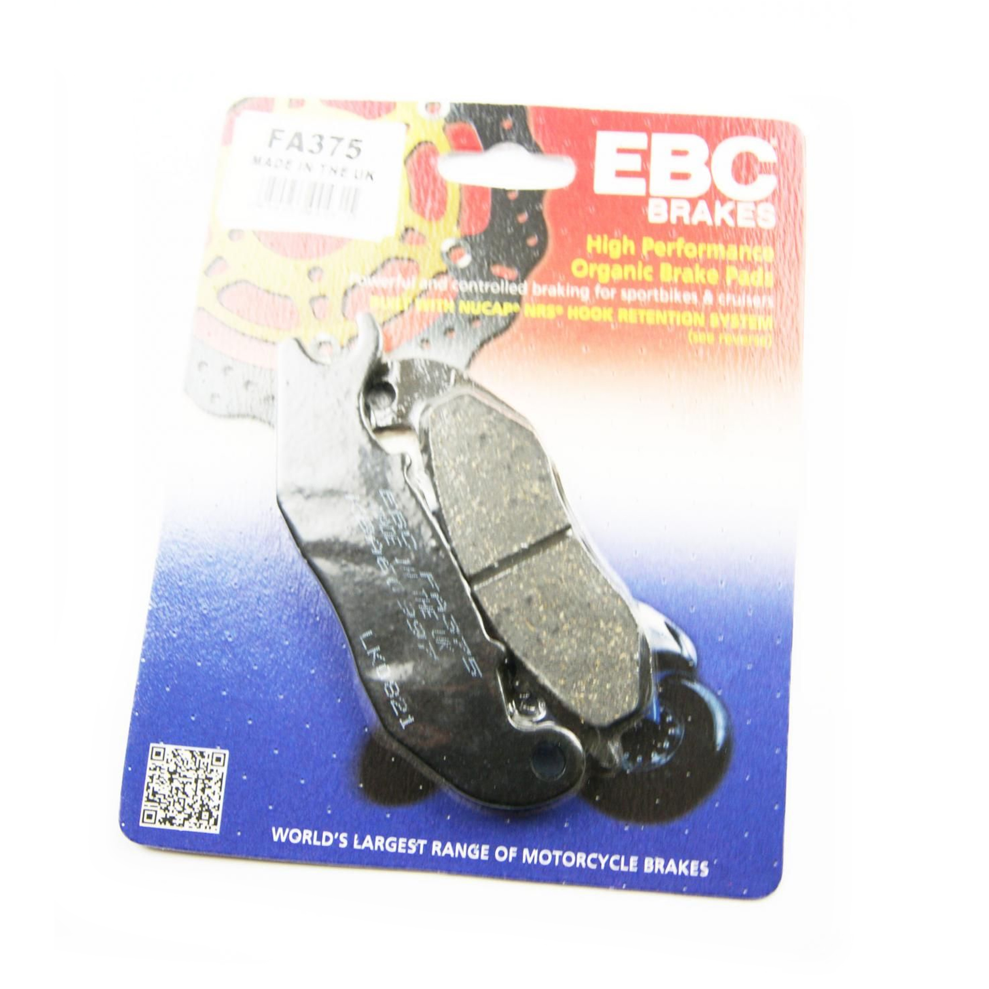 BRAKE PADS EBC FA375 Kevlar, [SFA375] image 1