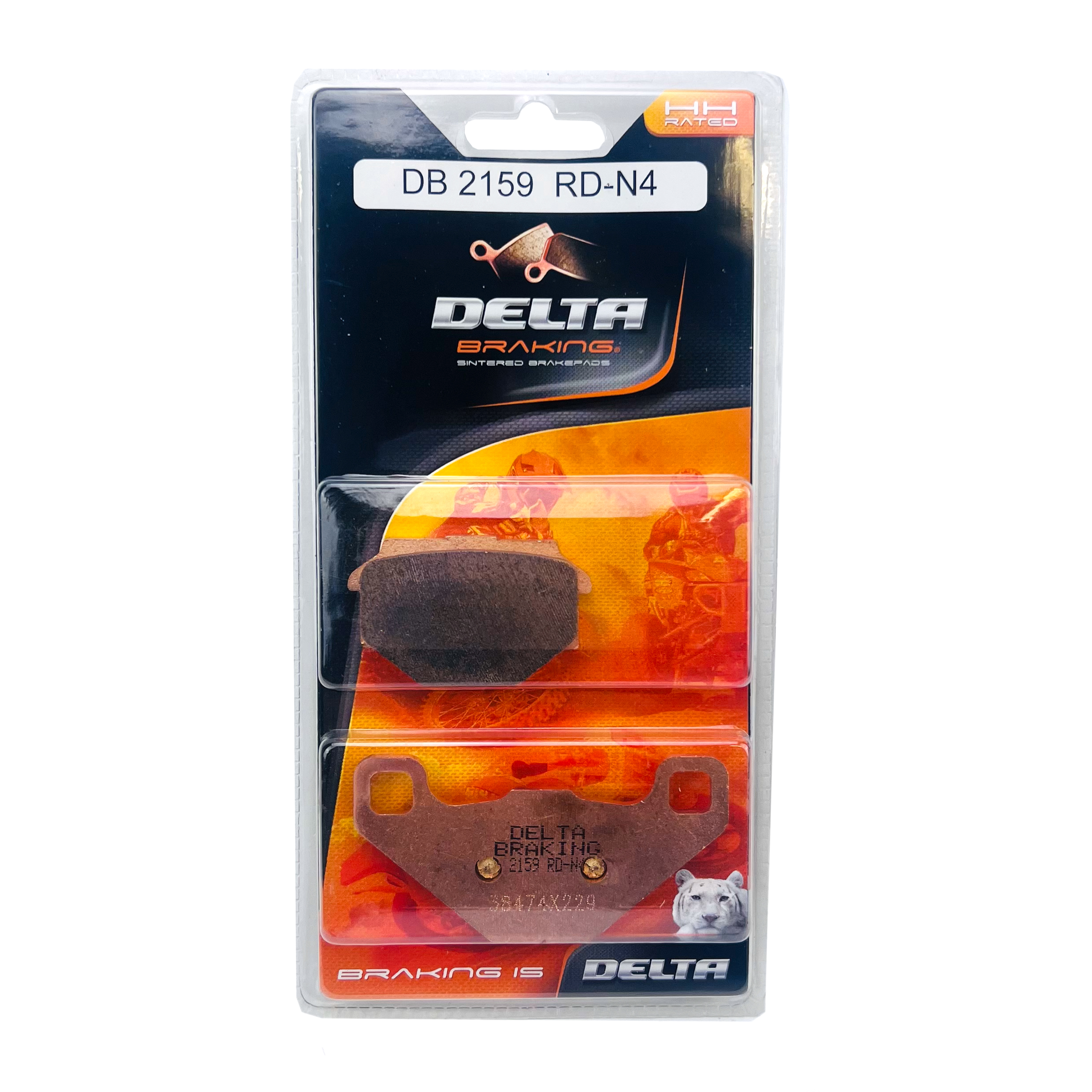 BRAKE PADS DELTA RDN4 SINTERED METAL DB2159 FA382 image 1