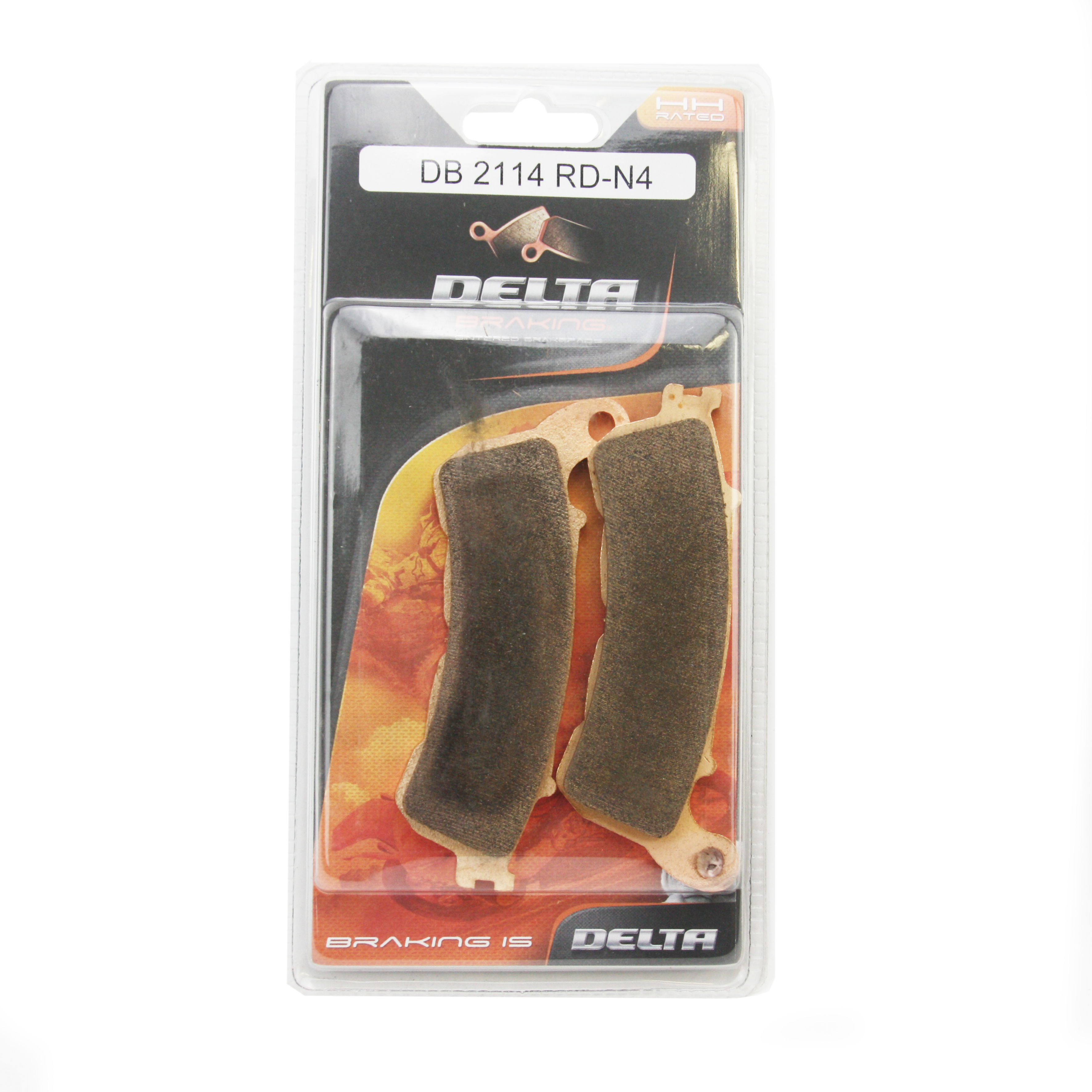 BRAKE PADS DELTA RDN4 SINTERED METAL DB2114 FA388 VD172 image 1