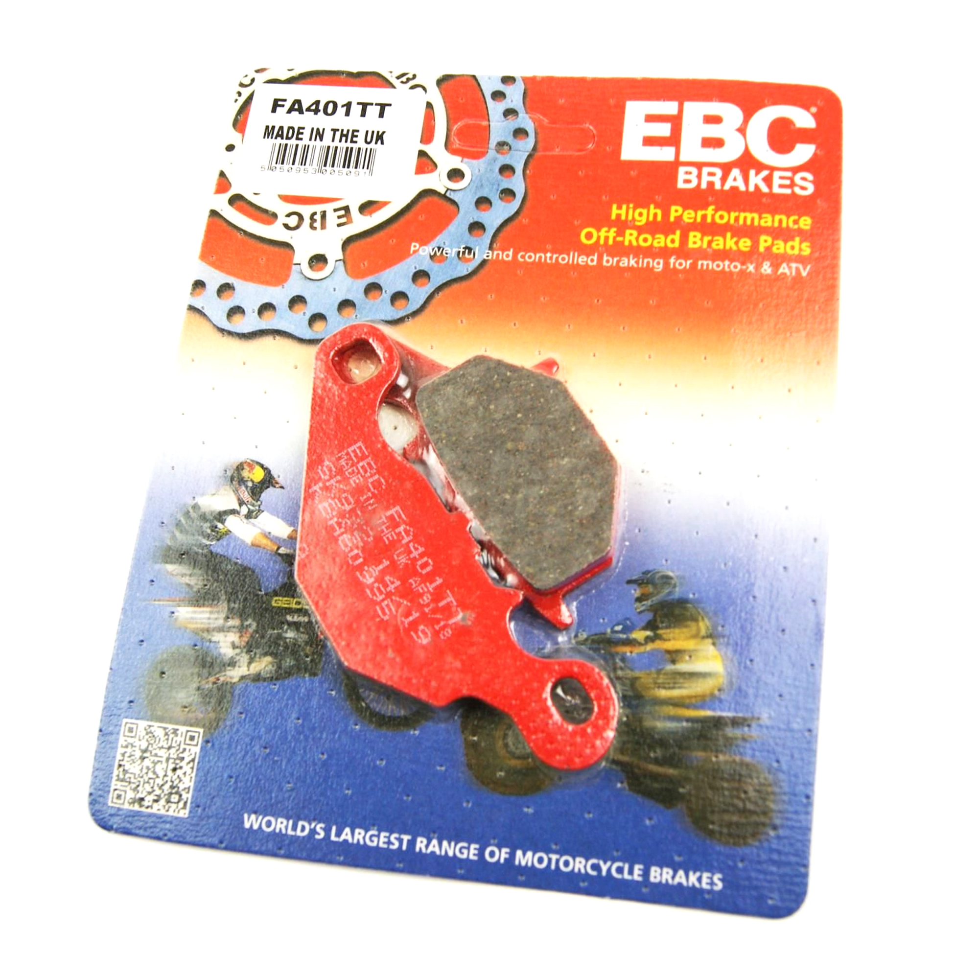 BRAKE PADS STD EBC FA401TT image 1