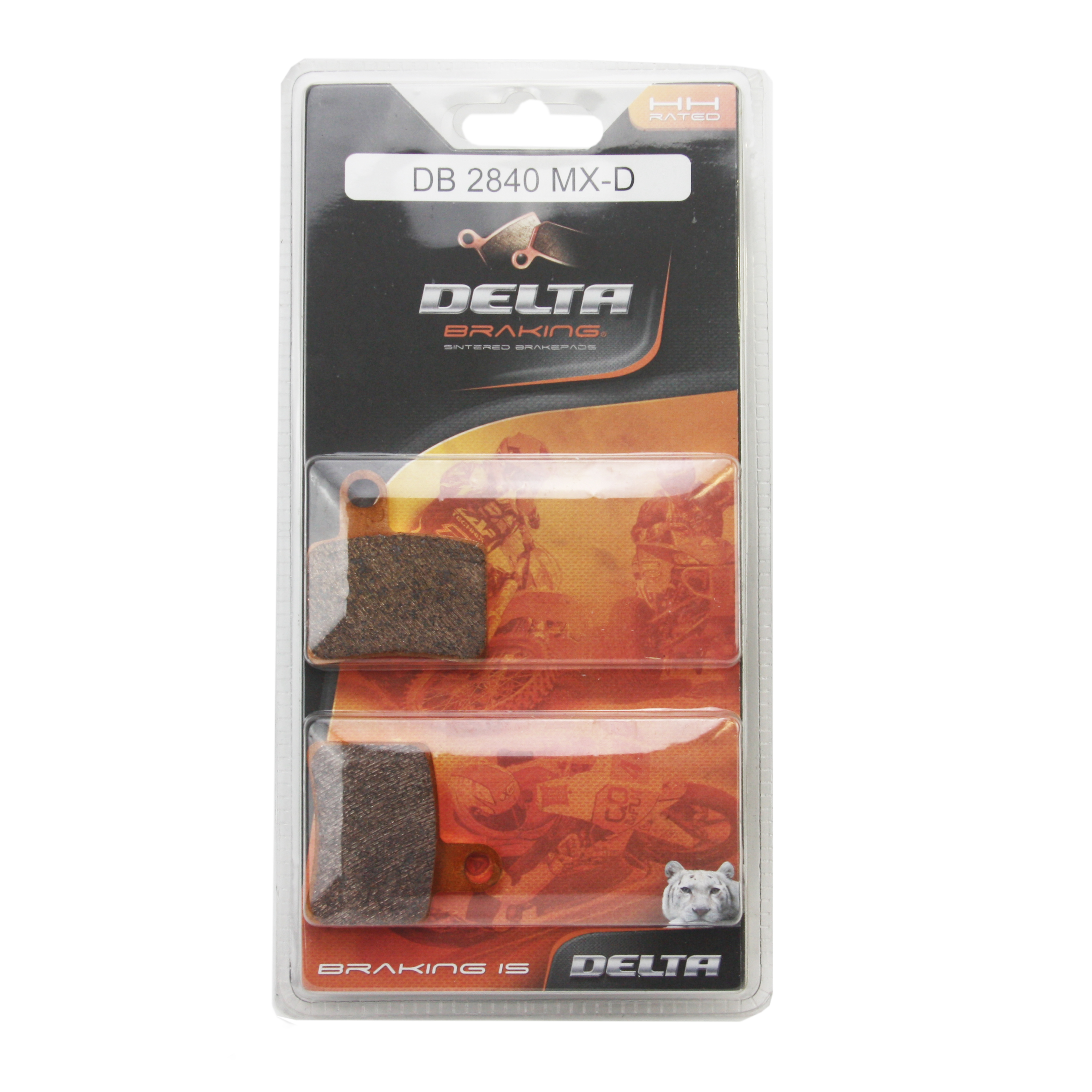 BRAKE PADS DELTA ORD(MXD) SINTERED METAL OFF ROAD PADS DB2840 (FA403) image 1