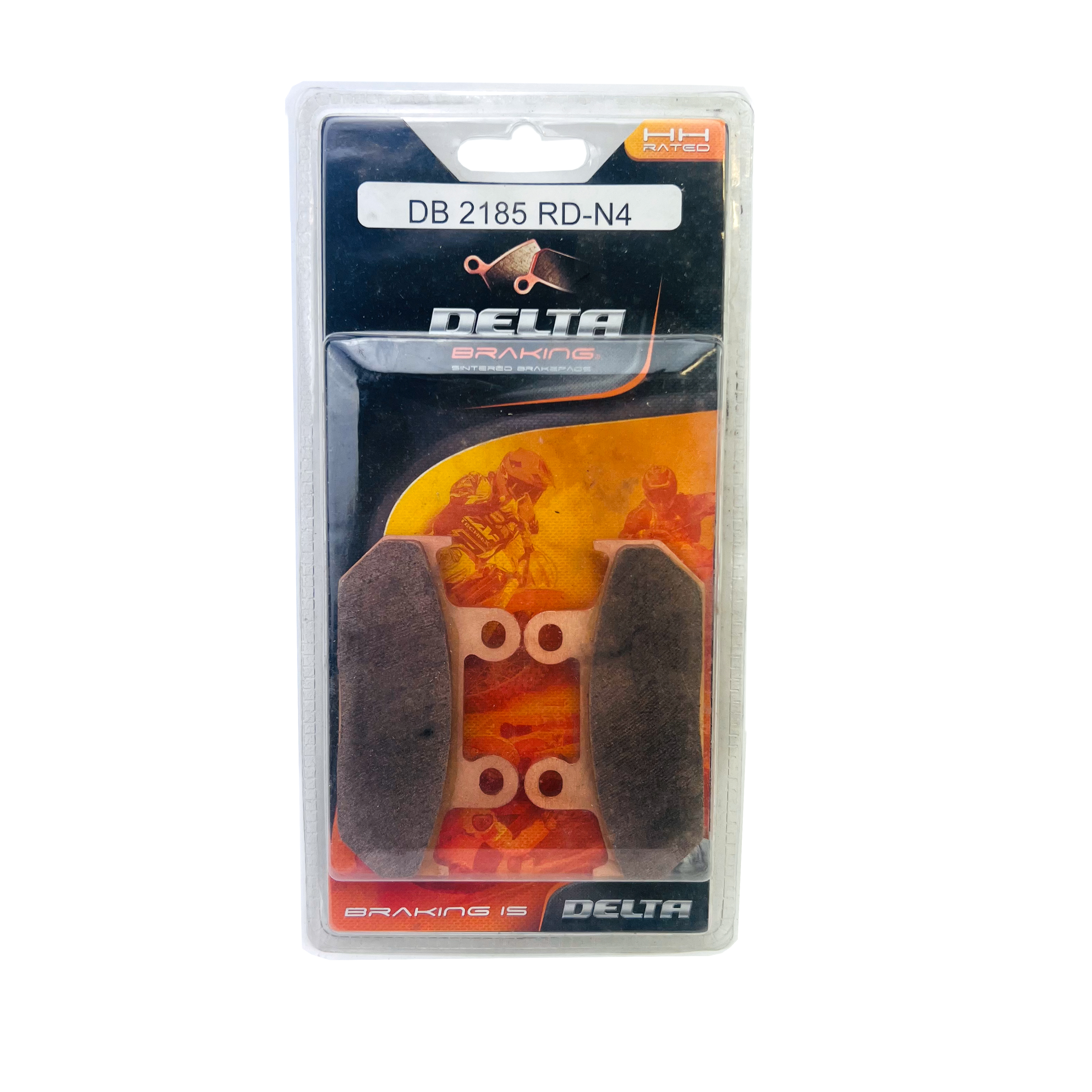 BRAKE PADS DELTA RDN4 SINTERED METAL DB2185 FA412 VD357 image 1