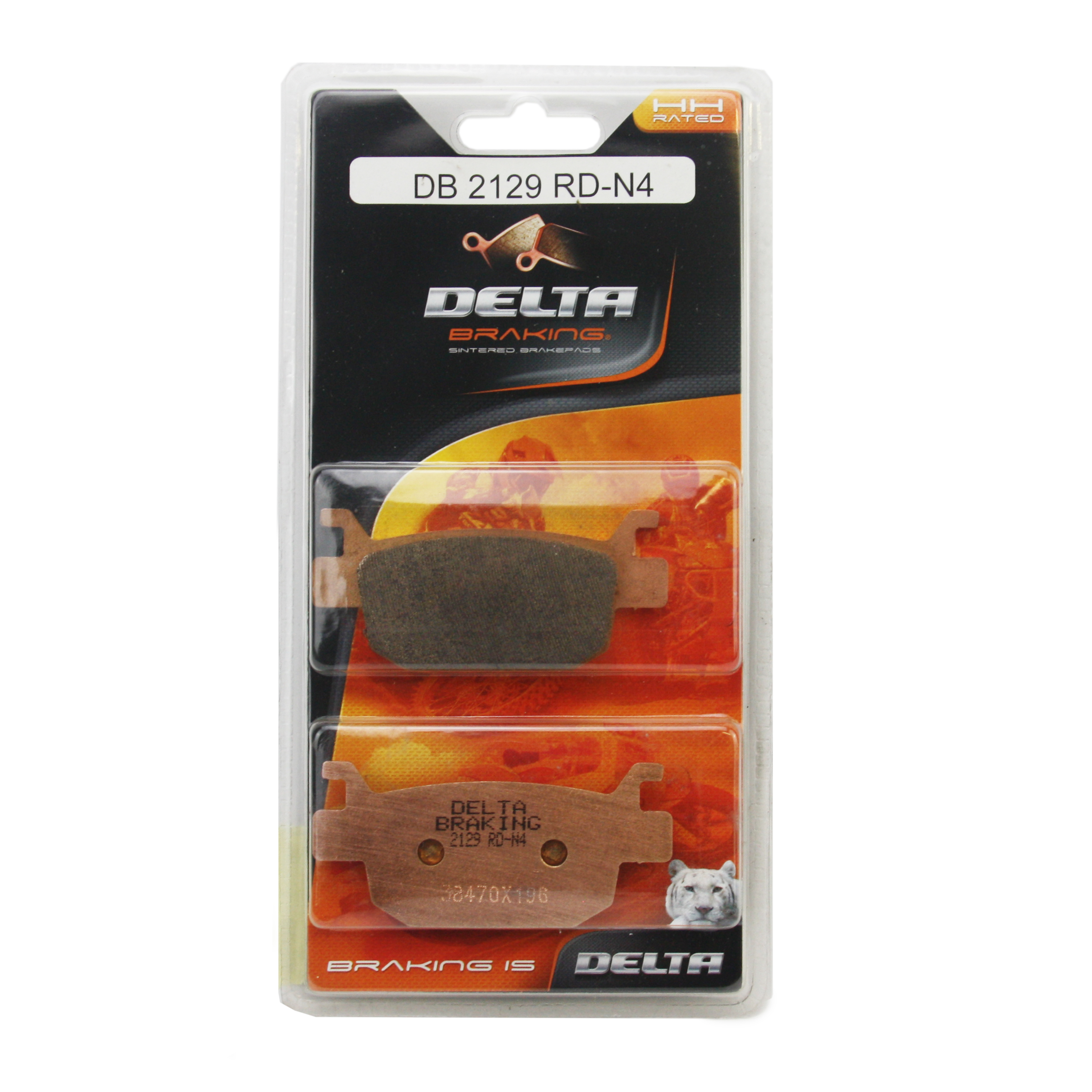 BRAKE PADS DELTA RDN4 SINTERED METAL DB2129 FA415 VD173 thumbnail 2