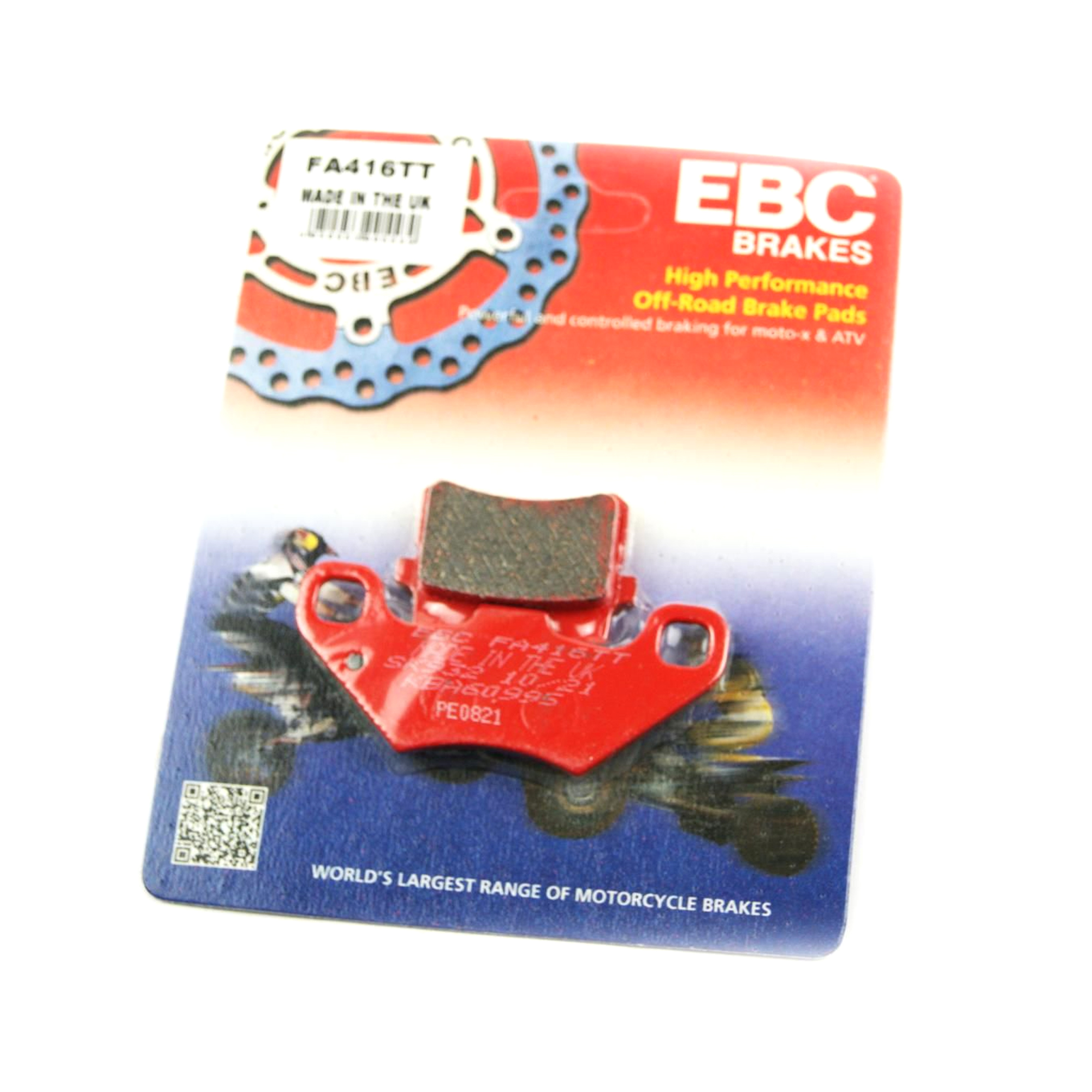 BRAKE PADS FA416TT EBC image 1