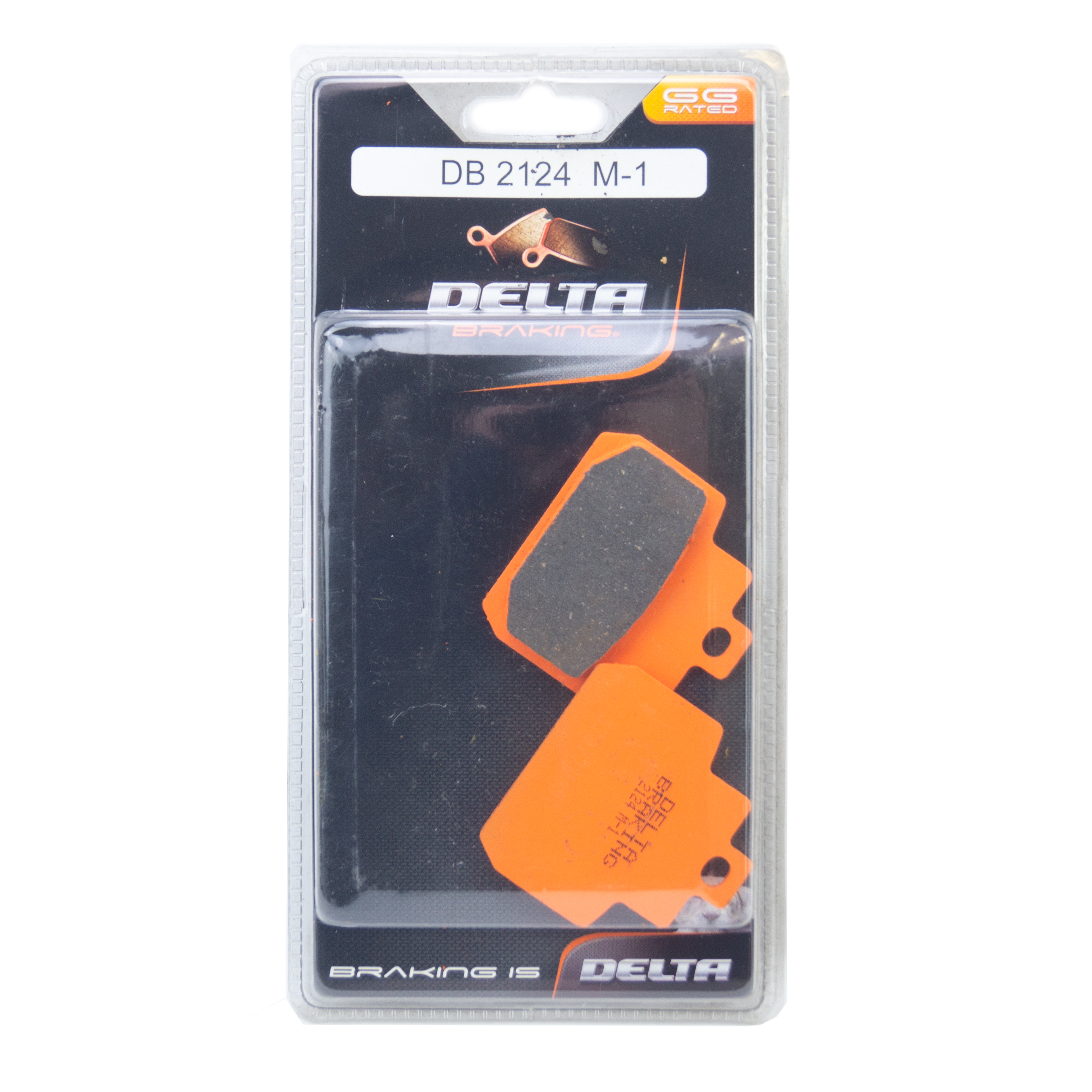 BRAKE PADS DELTA M1 ORGANIC PADS DB2124 (FA425) image 1