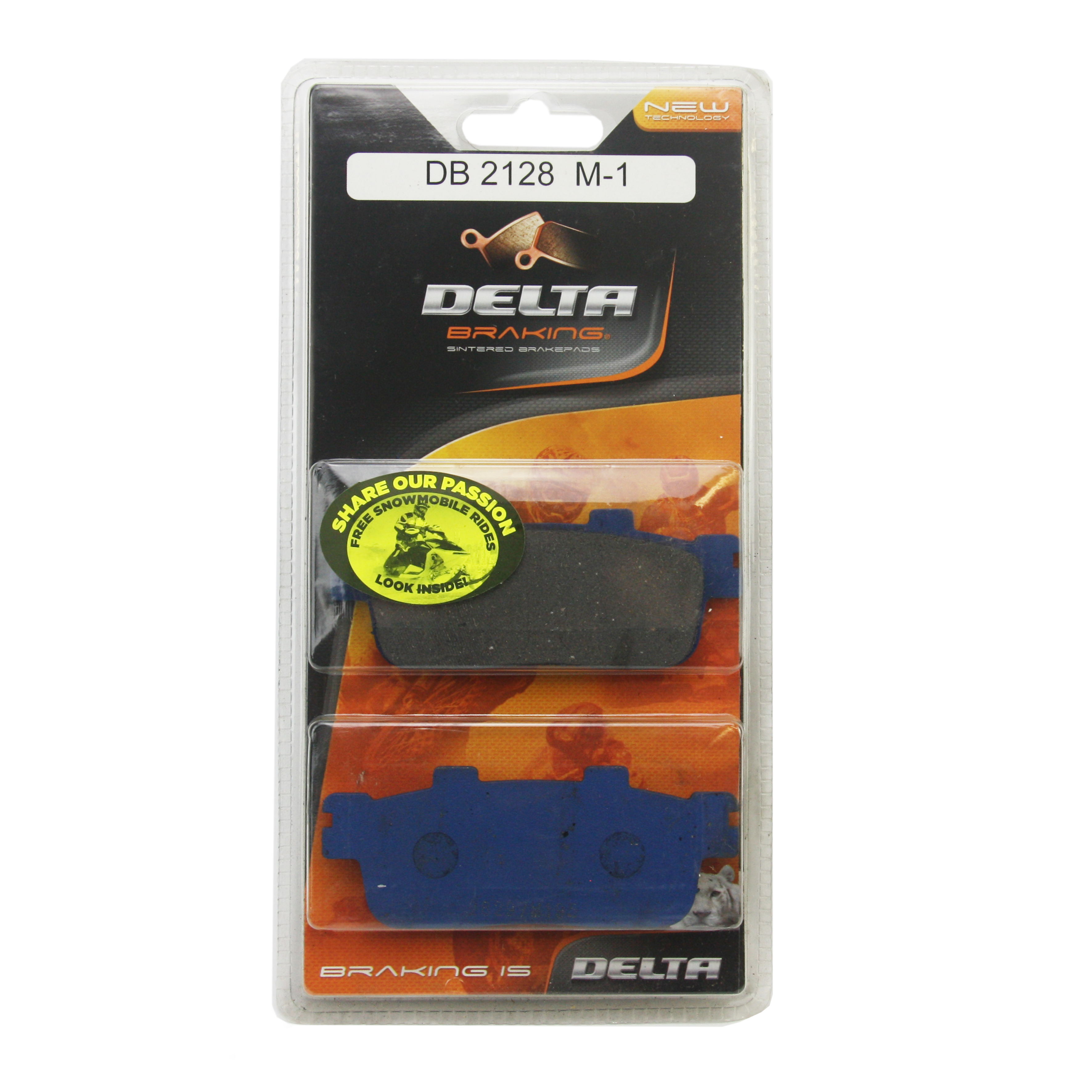 BRAKE PADS DELTA M1 ORGANIC PADS DB2128 (FA427) image 1