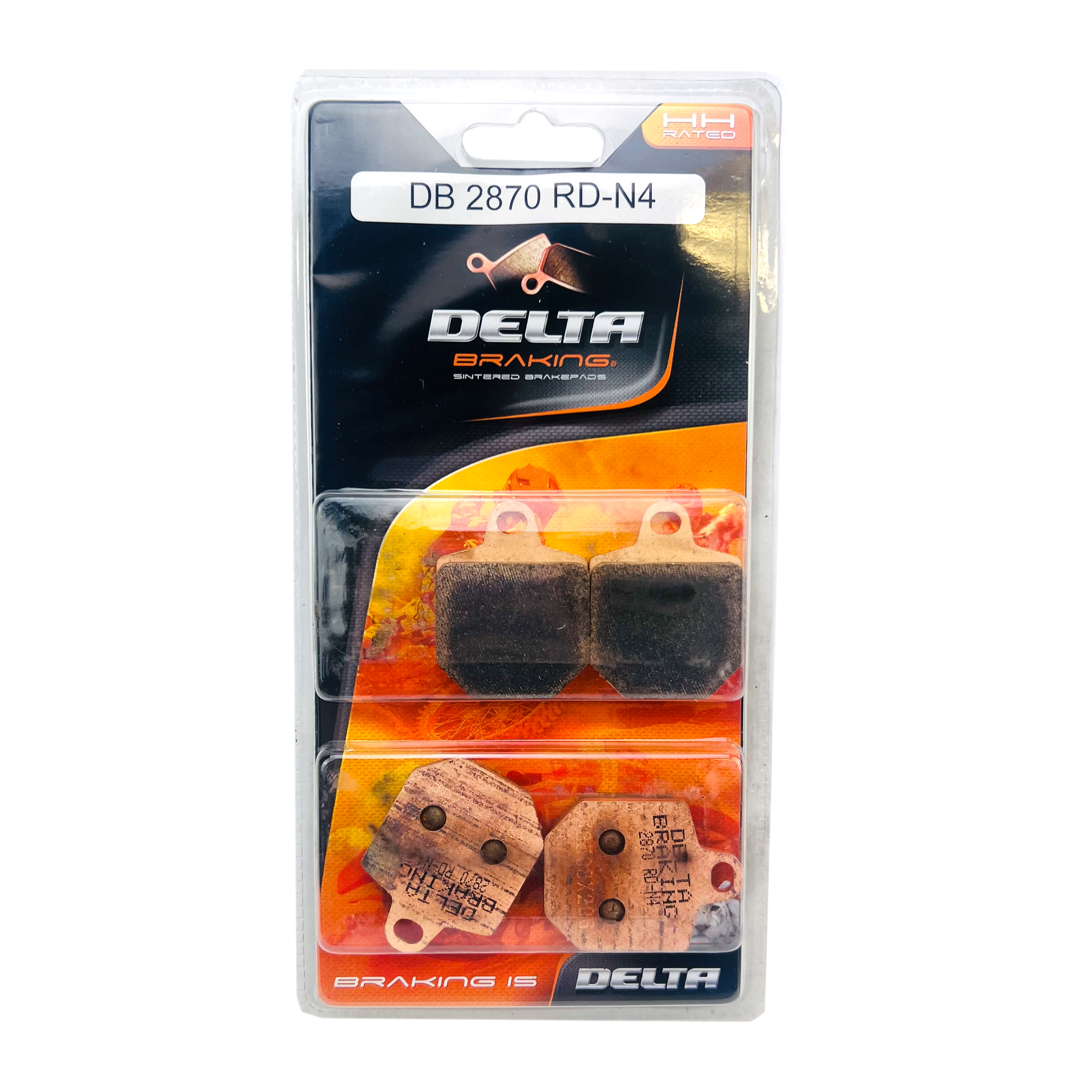 BRAKE PADS DELTA RDN4 SINTERED METAL DB2870 4pcs. (FA433) image 1