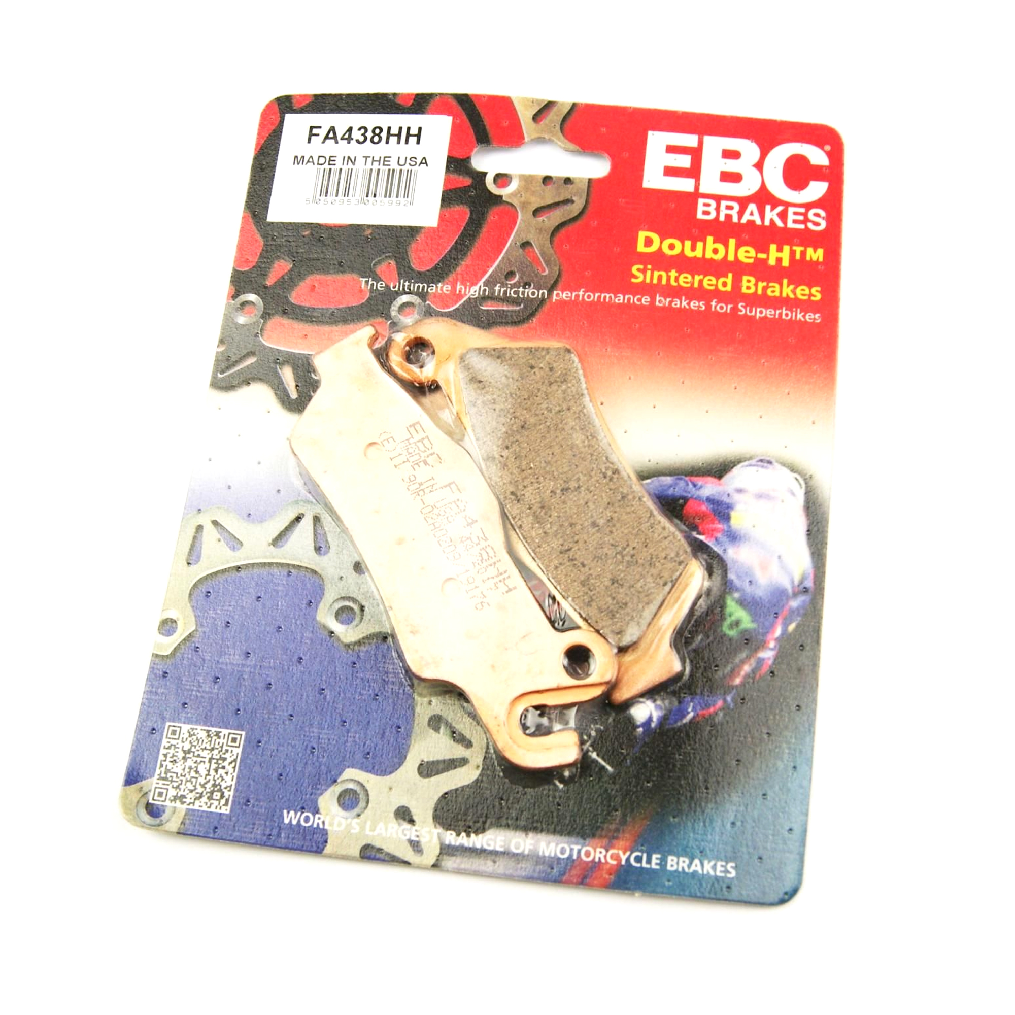 BRAKE PADS SINTERED METAL, EBC FA438HH BMW K1200 image 1