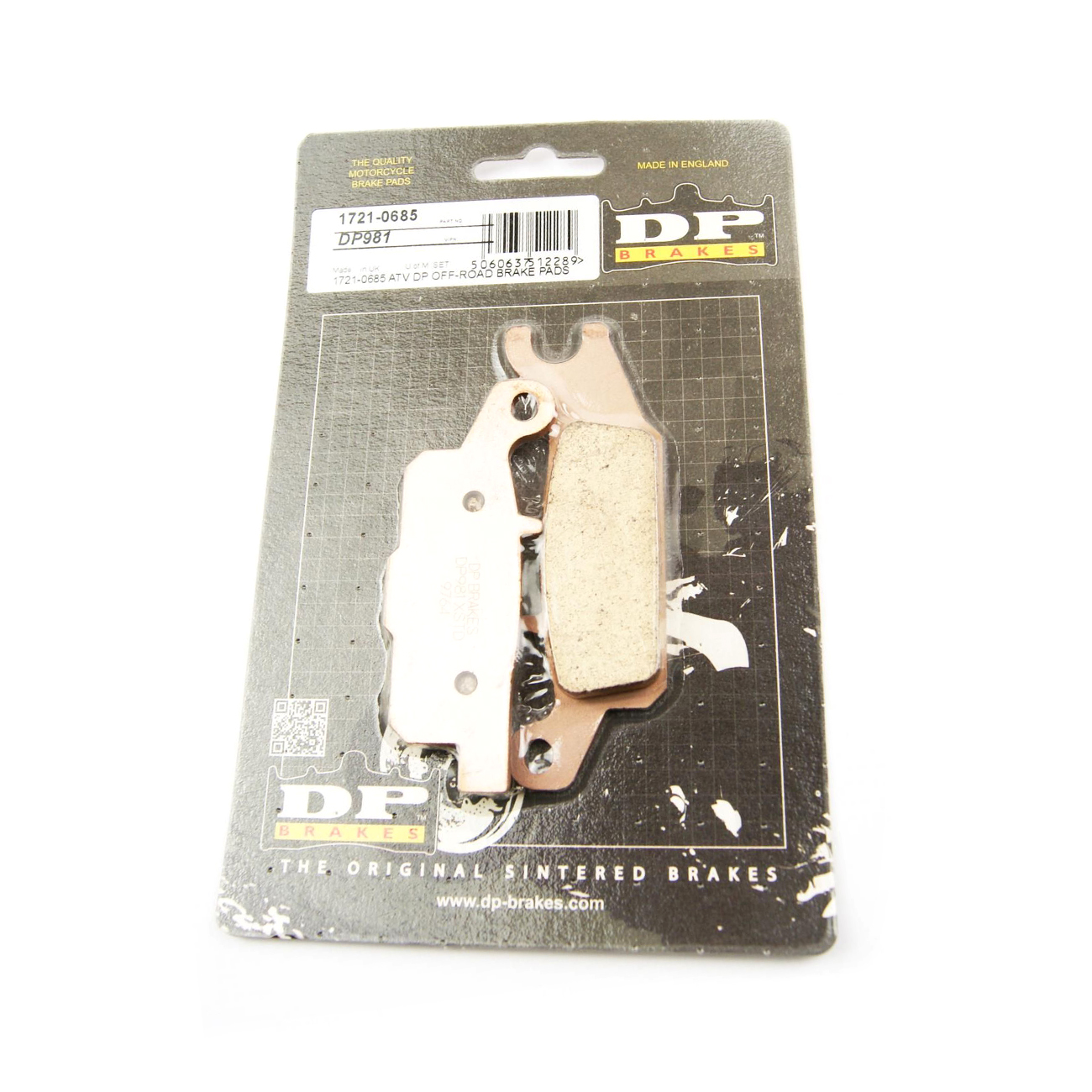 BRAKE PADS DP BRAKES HARD, DP981 Premium Sintered, 39-445