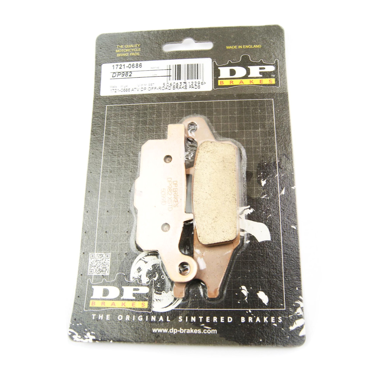BRAKE PADS DP BRAKES HARD, DP982 BRAKES Premium Sintered image 1