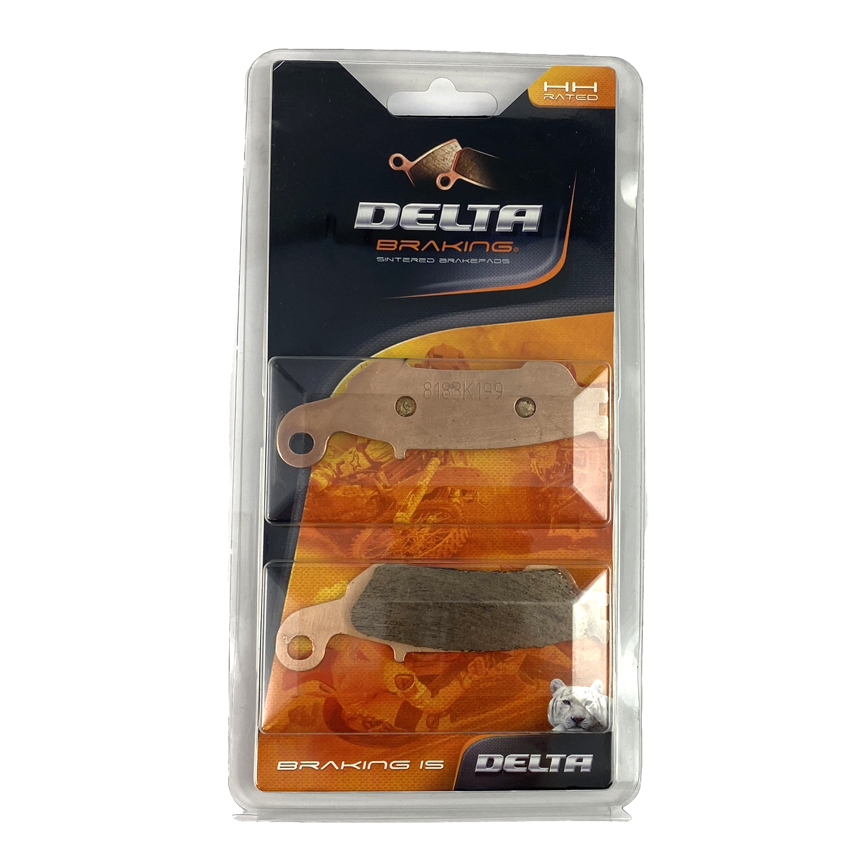BRAKE PADS SINTERED METAL HS, DELTA BRAKING MX-N HIGH FRICTION, DELTA DB2850-N BP199T05B thumbnail 2