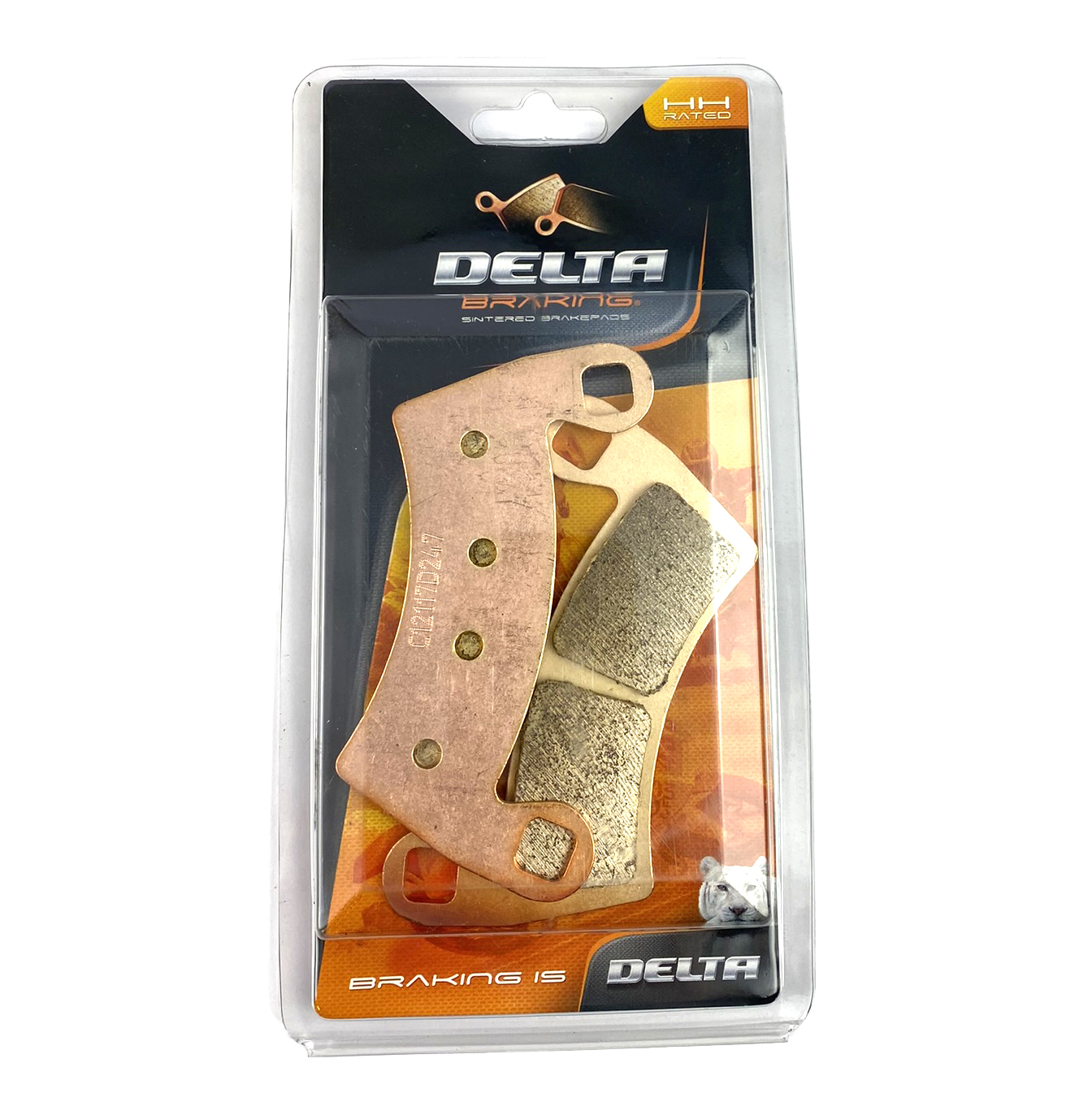 BRAKE PADS SINTERED METAL HD, DELTA QD-D EXTREME, DB2179 QD-D BP247DDDD thumbnail 3