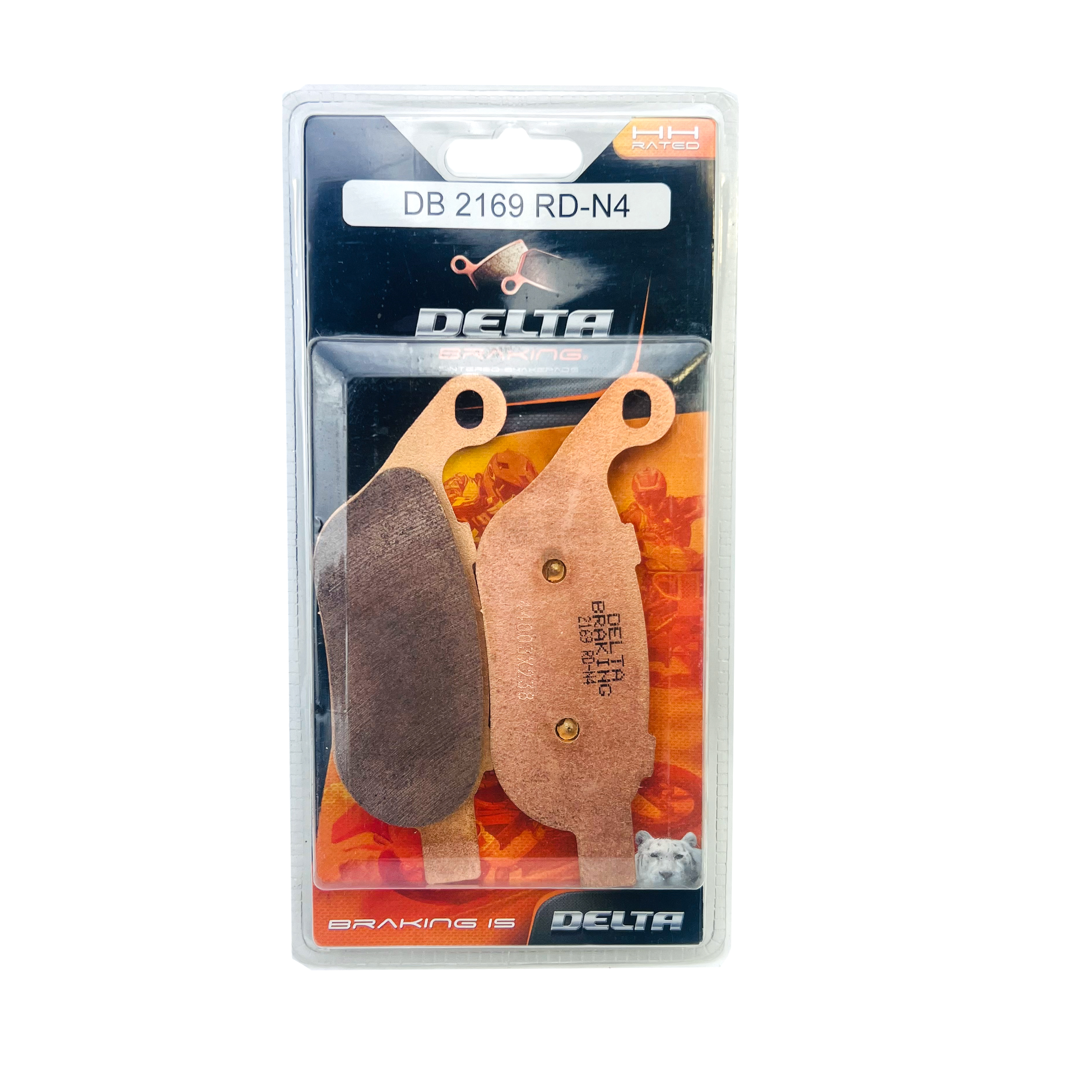 BRAKE PADS DELTA RDN4 SINTERED METAL DB2169 FA458 VD9035 image 1