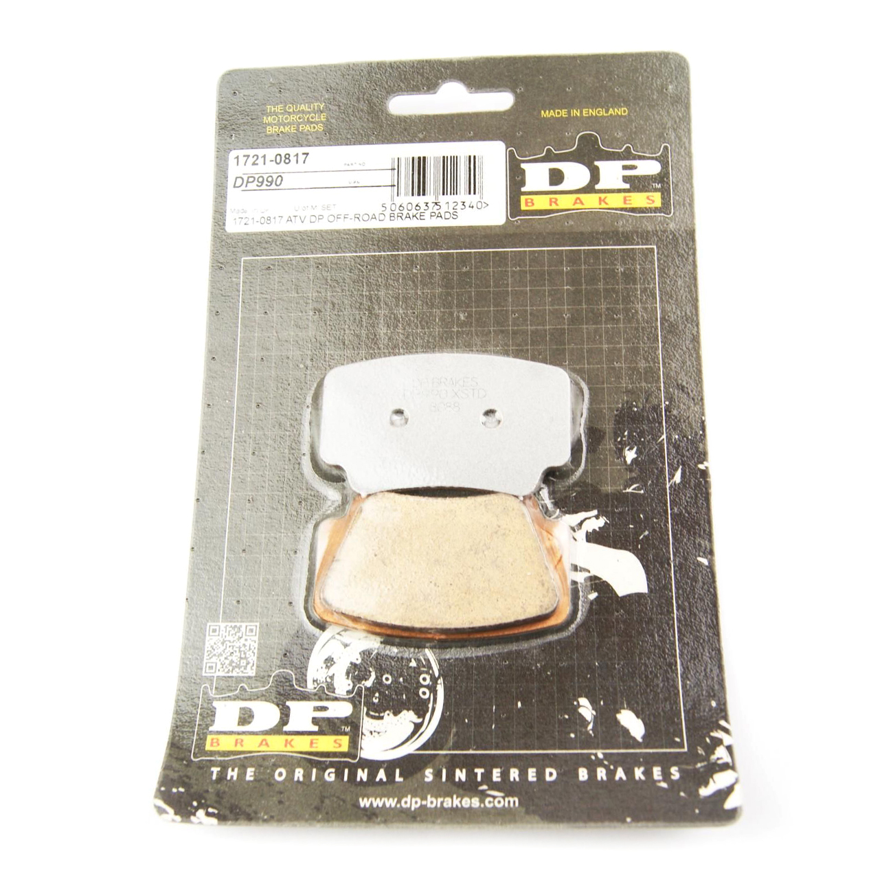 BRAKE PADS SINTERED DP BRAKES, DP990 Premium 41-990.H.DP, 39-463 image 1