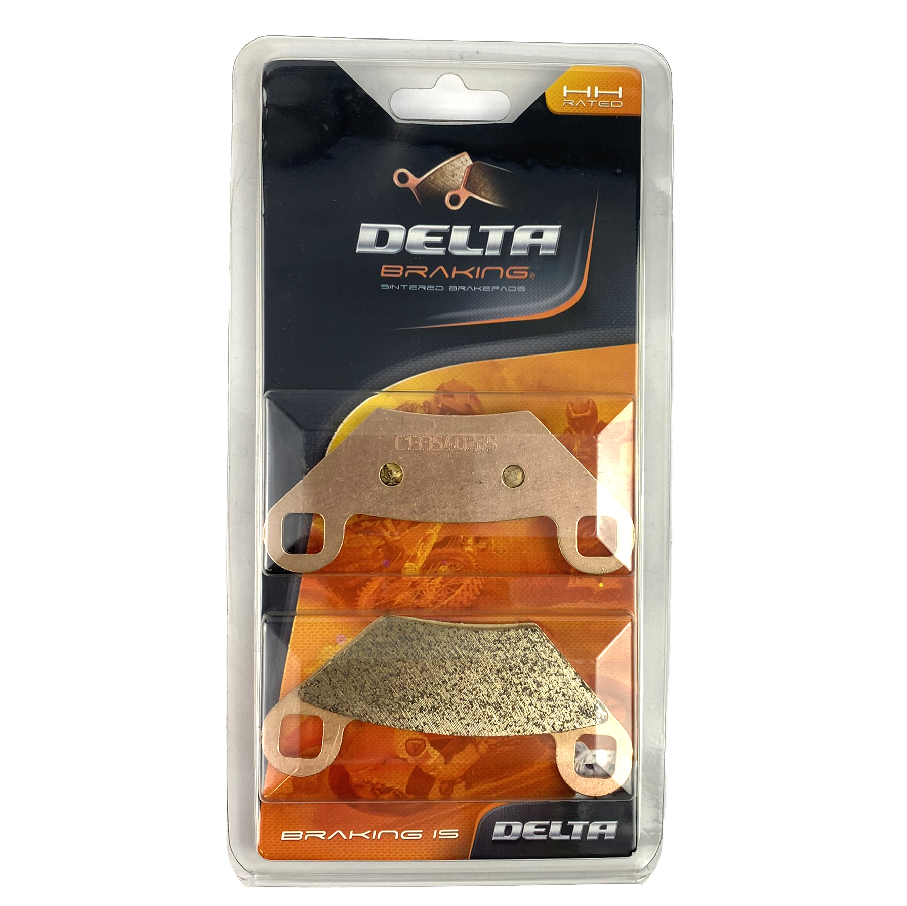 BRAKE PADS SINTERED METAL HD, DELTA BRAKING QD-D EXTREME, DB2199 QD-D, BP265DDDD thumbnail 2
